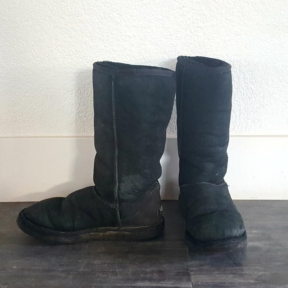 Ugg Black Classic UGG Tall 2 Boot Size US 7 / IT 37 - 3 Thumbnail