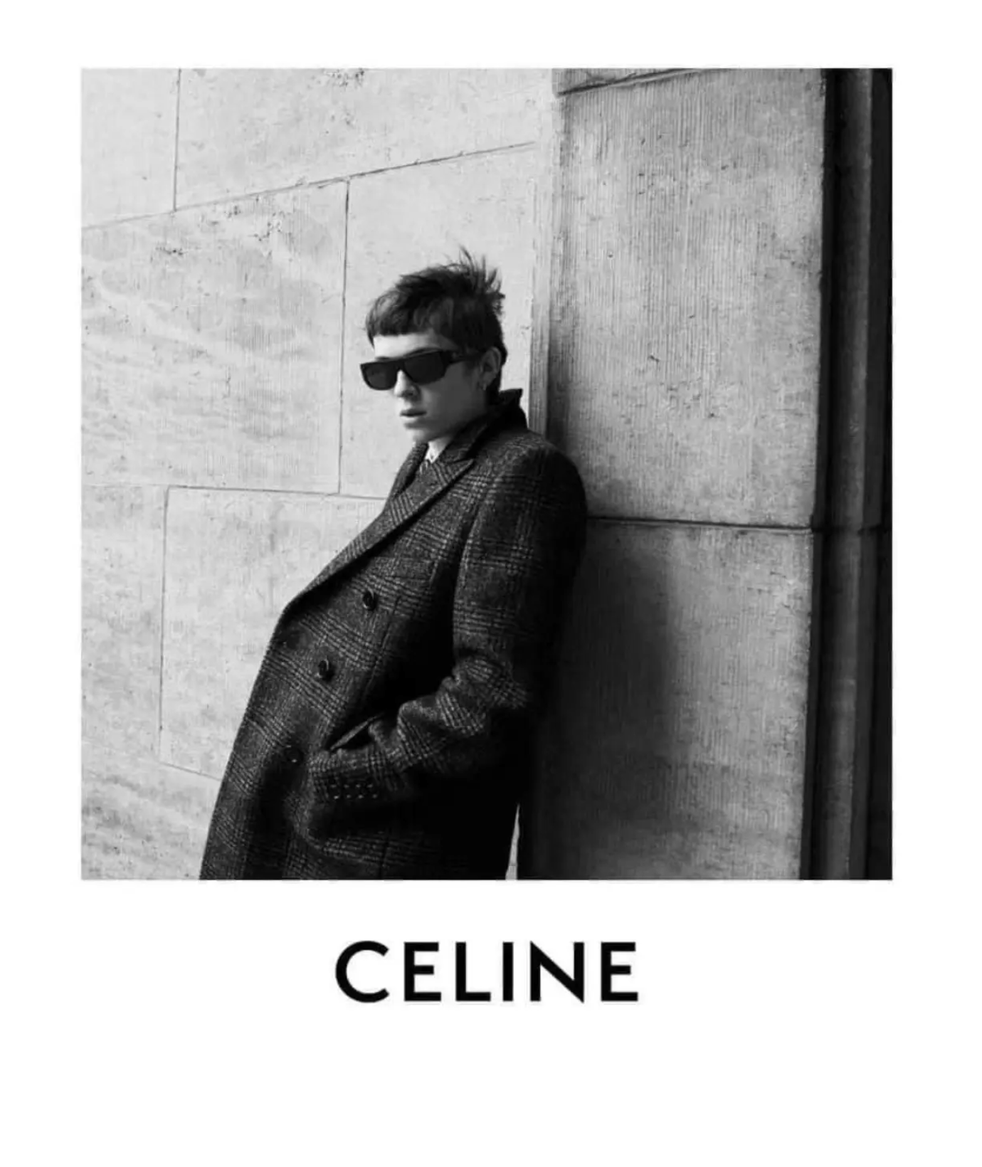 Celine 19AW Prince of Wales Double Breasted Wool Coat Size US S / EU 44-46 / 1 - 8 Thumbnail