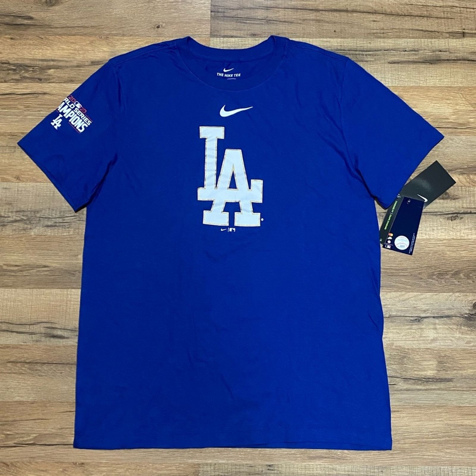 Nike Nike LA Dodgers 2020 world serious champions short sleeve Size US M / EU 48-50 / 2 - 1 Thumbnail
