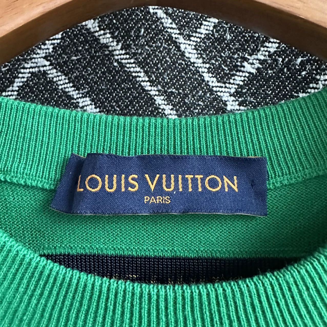 Louis Vuitton LV Green Knit T-Shirt M 99 New Size US M / EU 48-50 / 2 - 4 Thumbnail