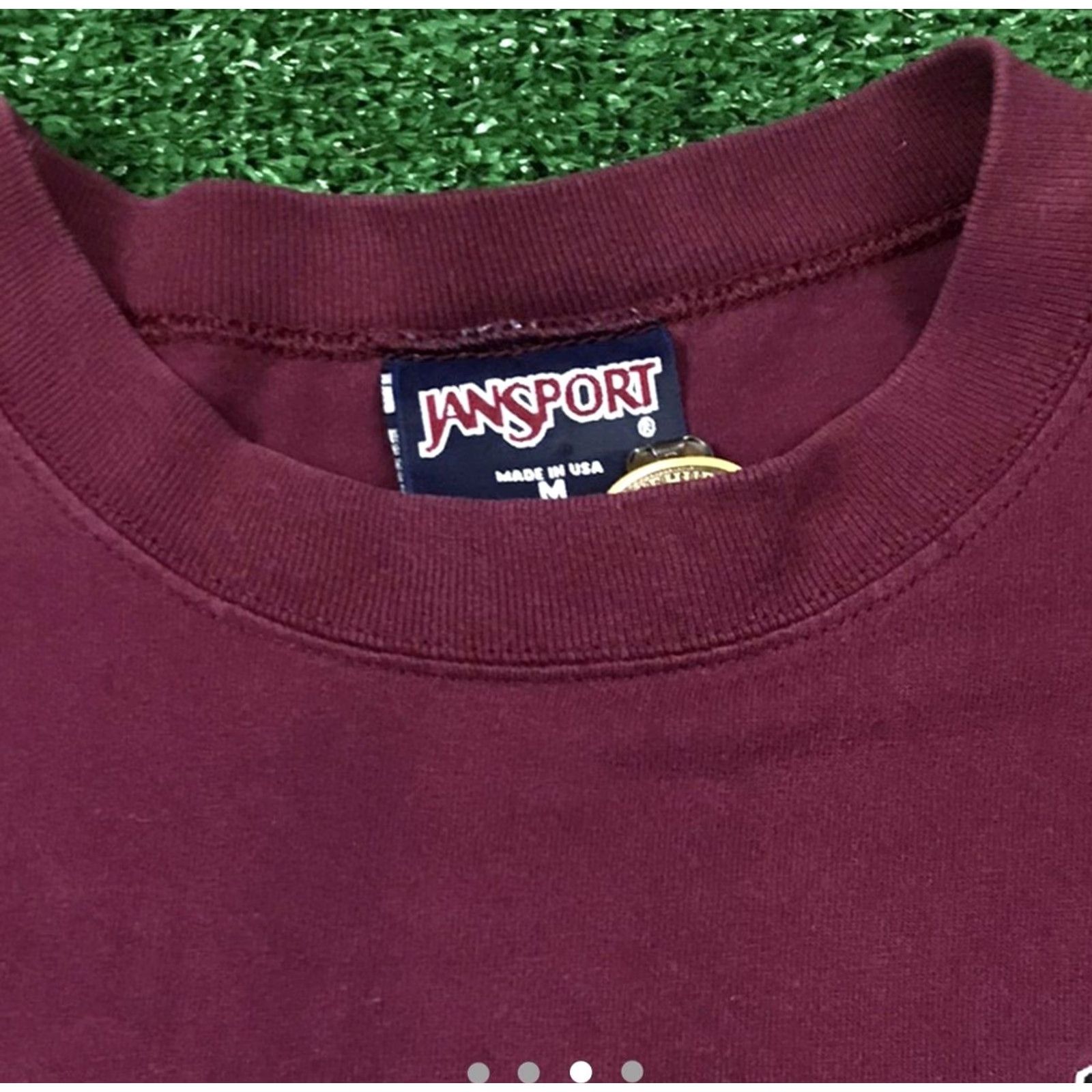 Vintage VINTAGE Jansport Shirt Mens M Embroidered Red 1990s Graphic Tee United States Logo Mens Size US M / EU 48-50 / 2 - 3 Thumbnail
