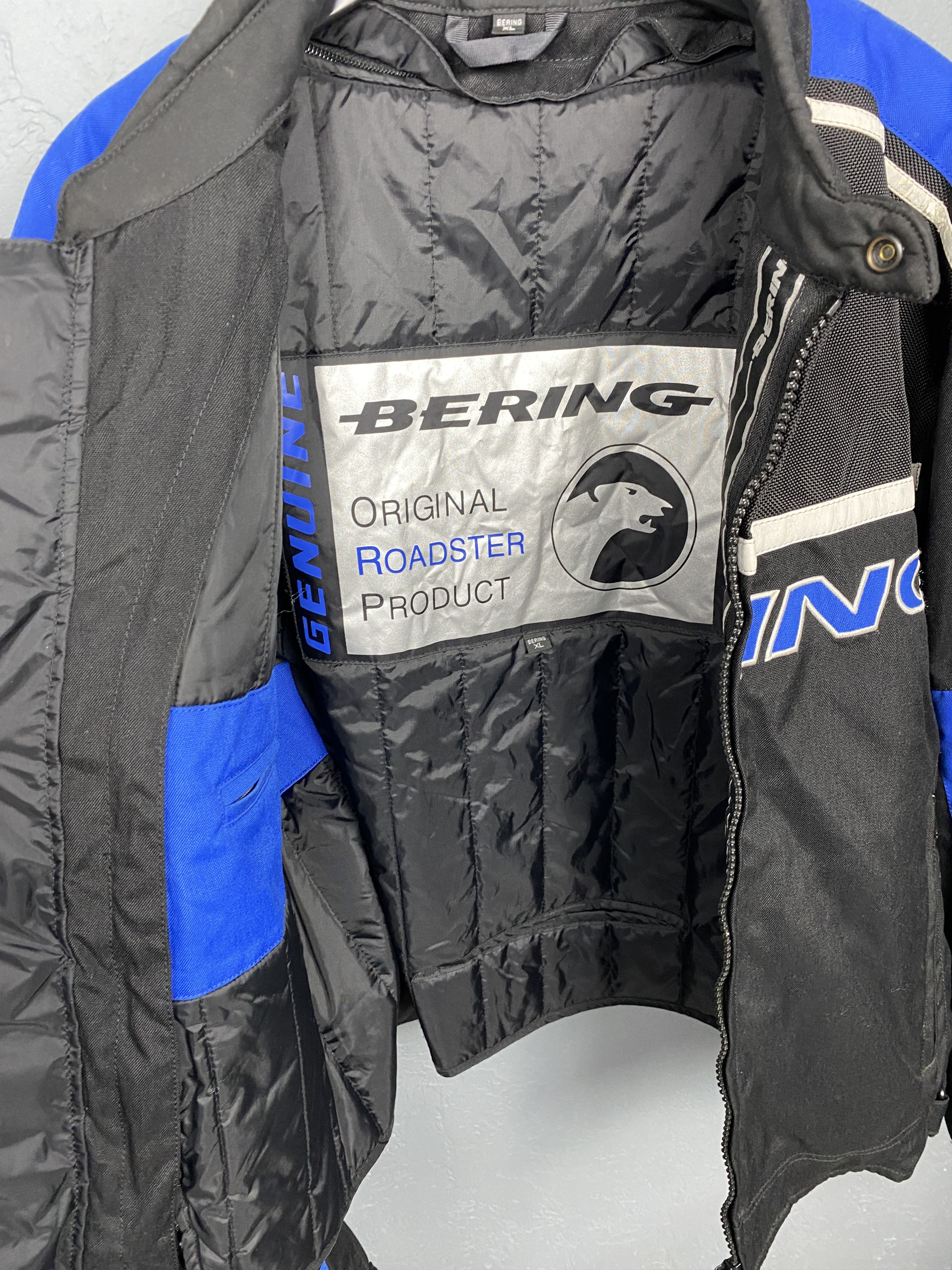Vintage Bering Vintage Mens Moto Racing Biker Jacket Size US XL / EU 56 / 4 - 8 Thumbnail