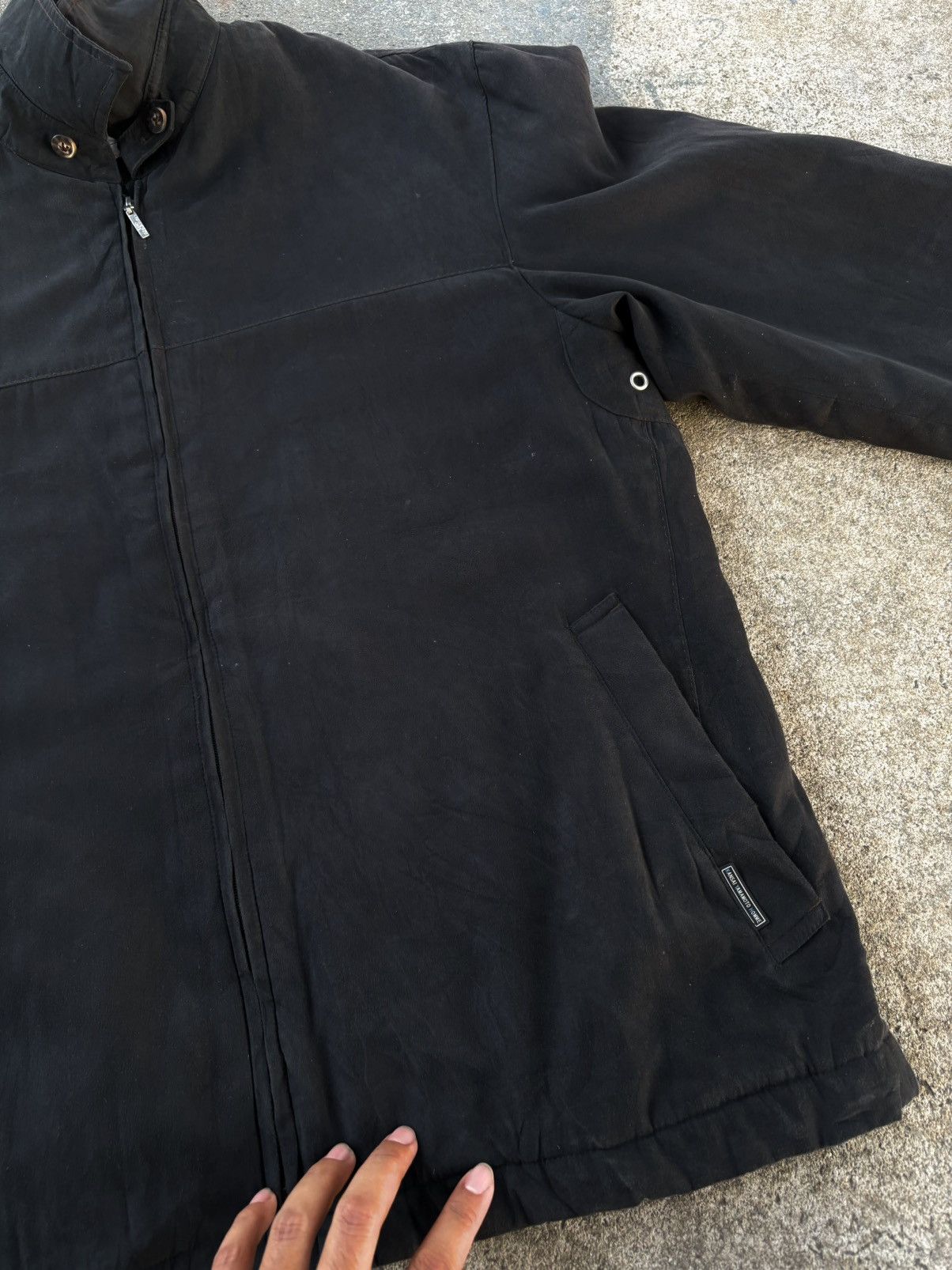 Kansai Yamamoto Faded Black Vintage Zip Jacket Size US L / EU 52-54 / 3 - 19 Thumbnail