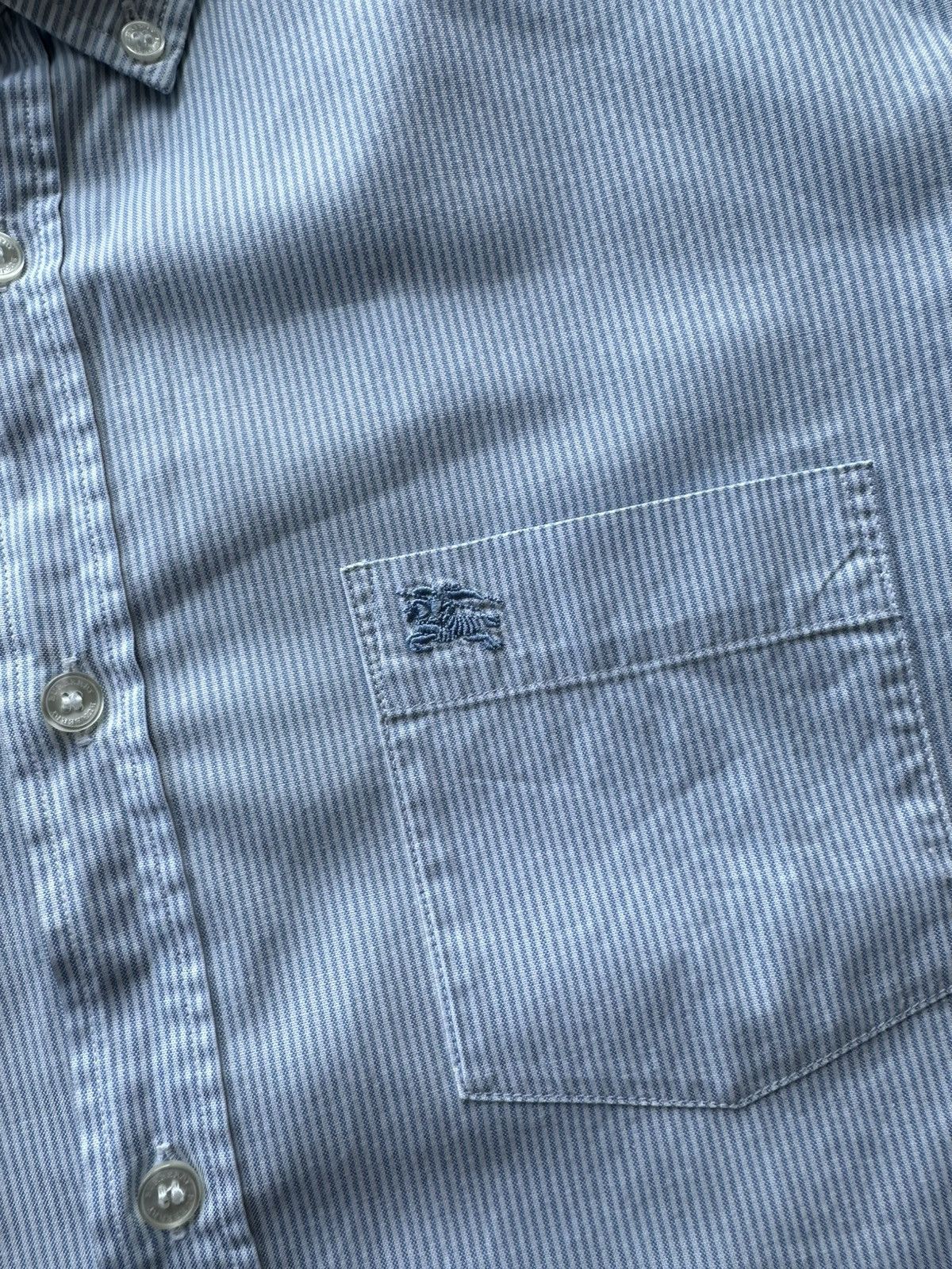 Burberry Burberry Brit Blue striped shirt Size US XL / EU 56 / 4 - 4 Thumbnail