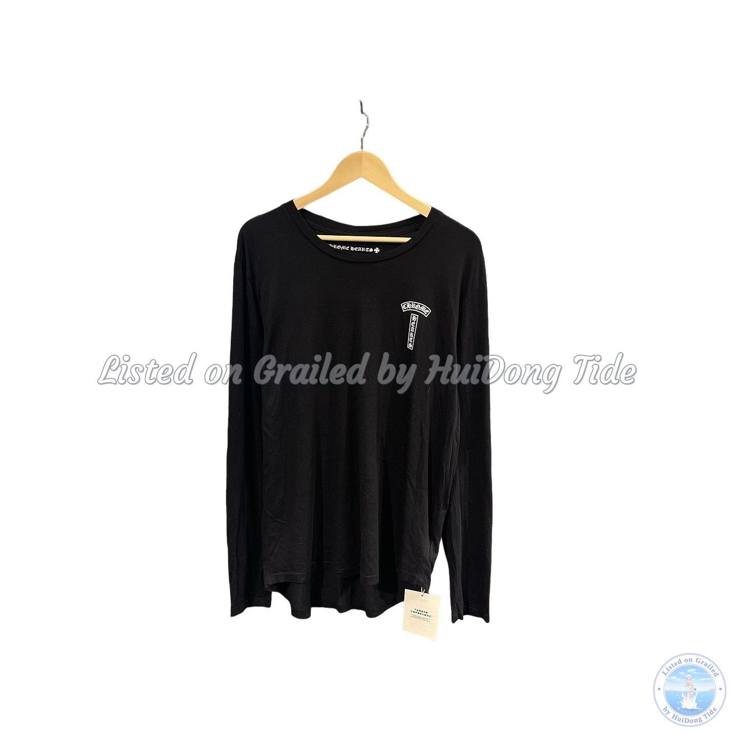 Chrome Hearts Chrome hearts horseshoe long sleeve tshirt | Grailed