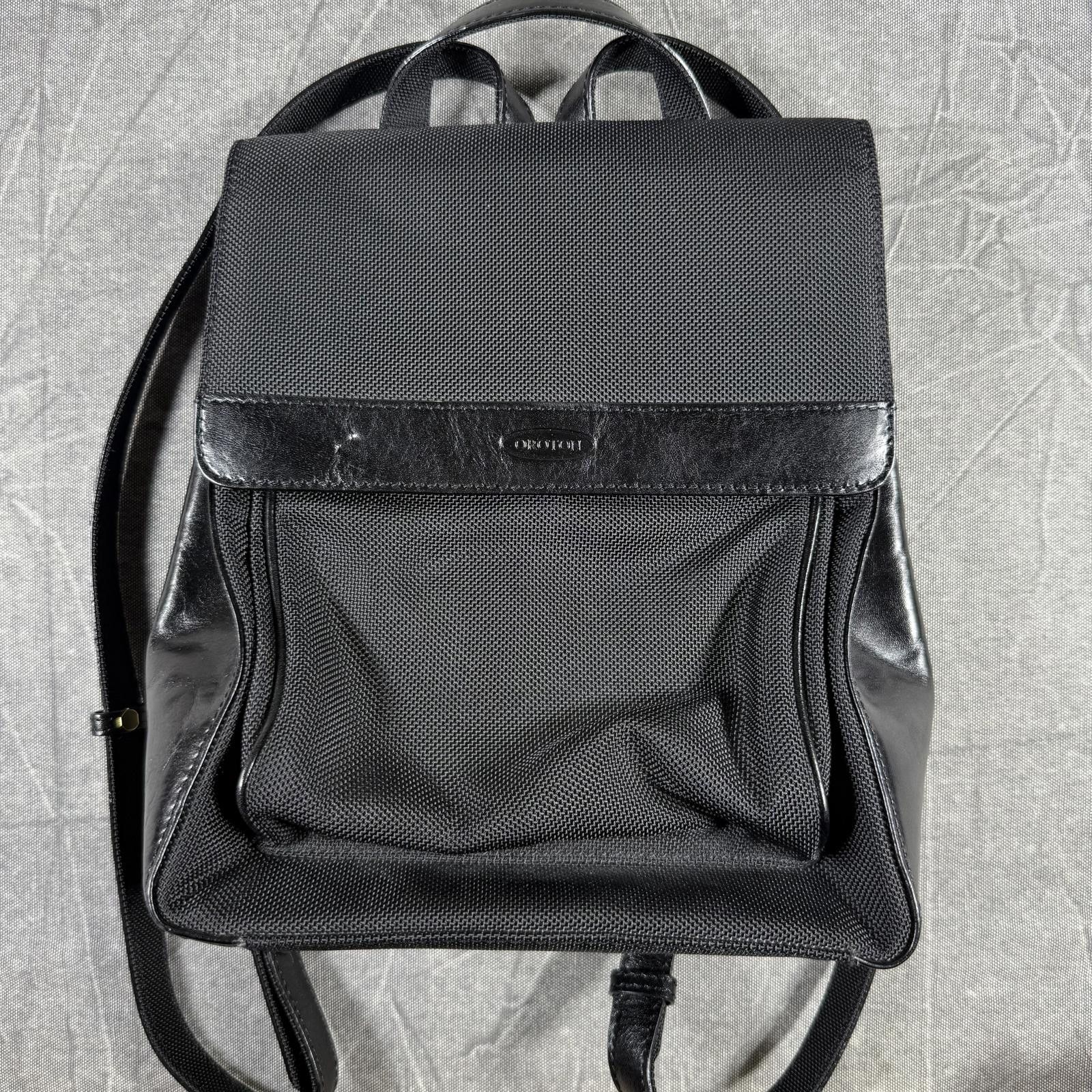 Other Oroton Backpack Black Mini Leather Size ONE SIZE - 1 Thumbnail