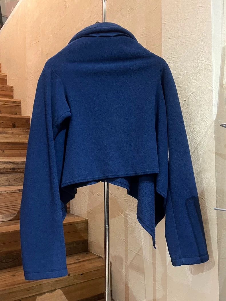Comme des Garcons Comme Des Garcons Irregular long-sleeved flannel jacket co Size M / US 6-8 / IT 42-44 - 8 Thumbnail