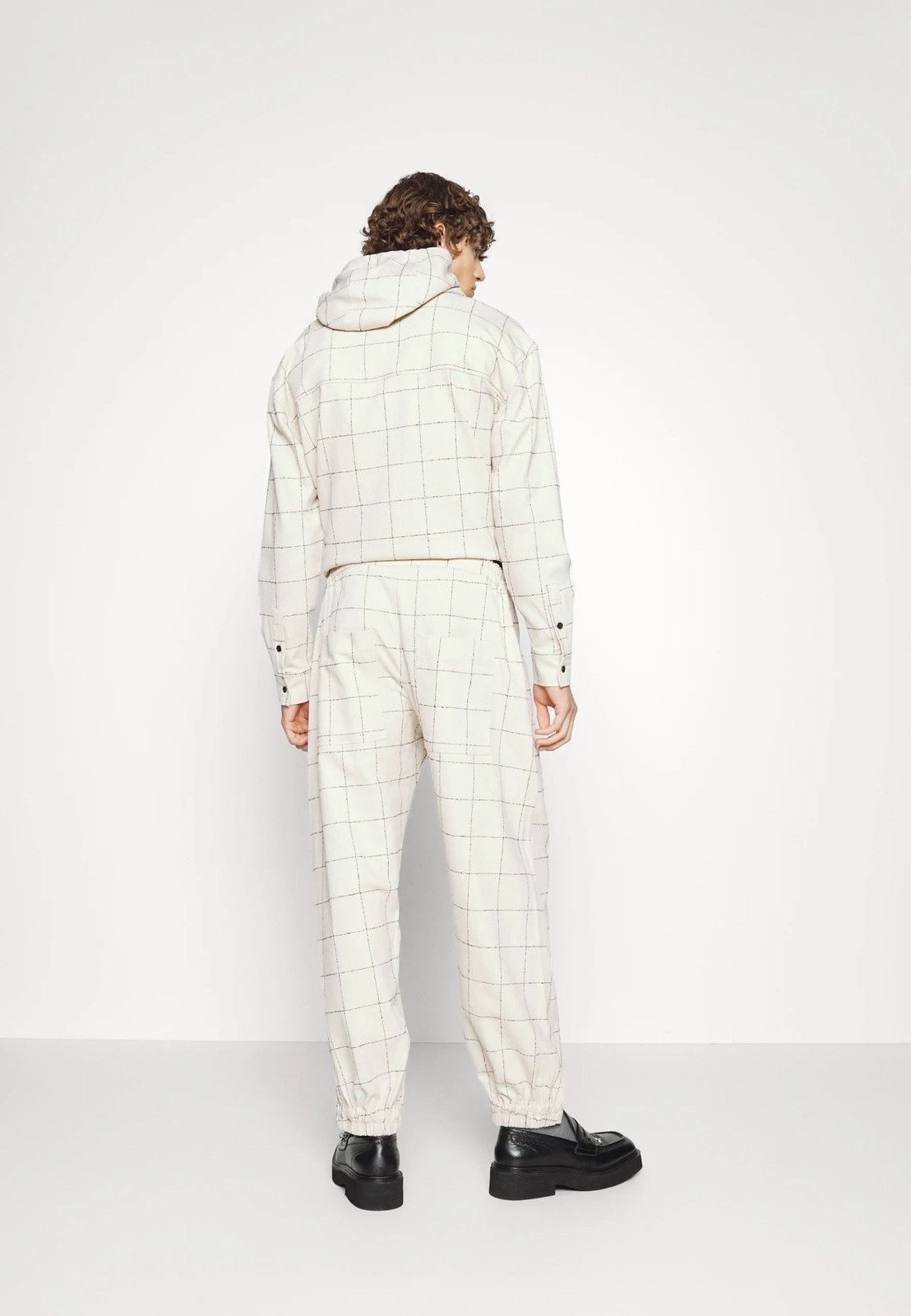 Henrik Vibskov !DS! SS22 Henrik Vibskov Mads Beige Black Casual Pants Size US 34 / EU 50 - 6 Thumbnail