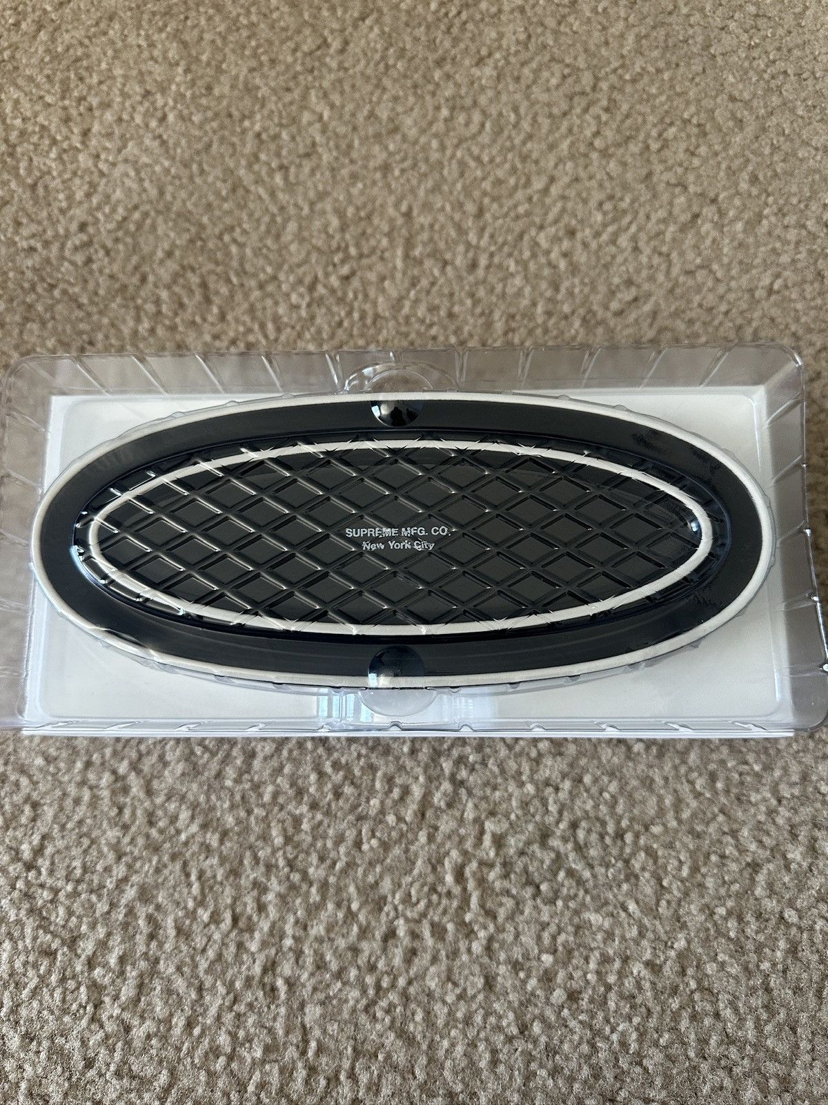 Supreme (NEW) Supreme Oval Tray (One Size, Black) | Grailed