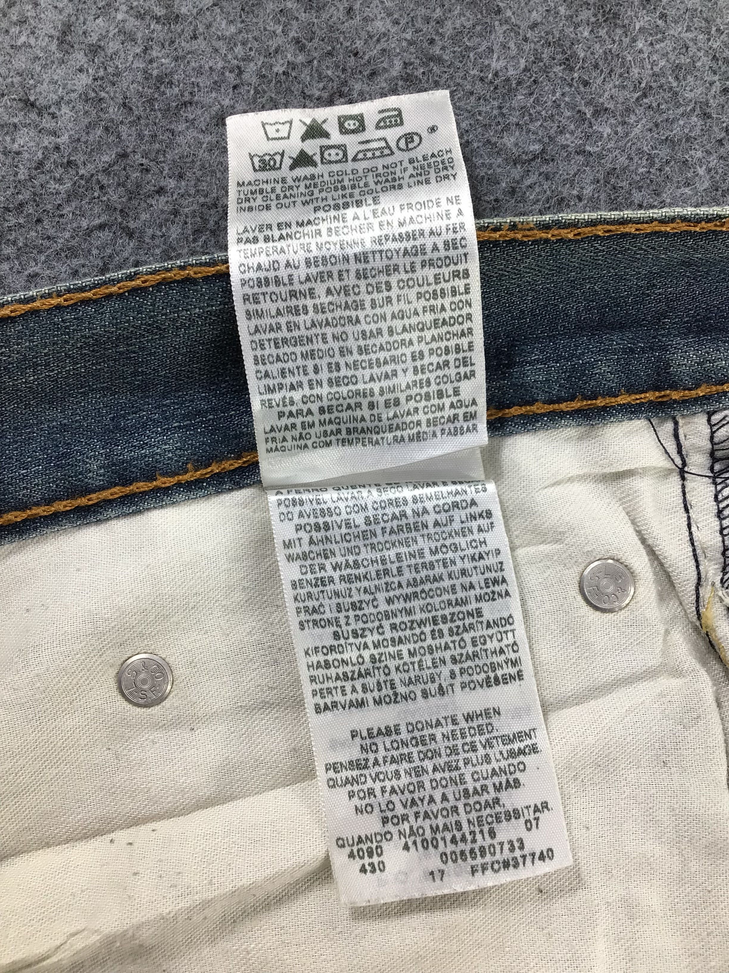 Levi's Vintage Levis Jeans Lot 559-J853 Size US 42 / EU 58 - 11 Thumbnail