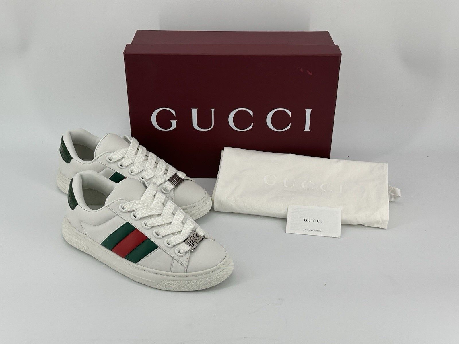 Gucci New Gucci Sneakers Size-US-8 / UK-7 / EU-41 Size US 7 / EU 40 - 2 Thumbnail