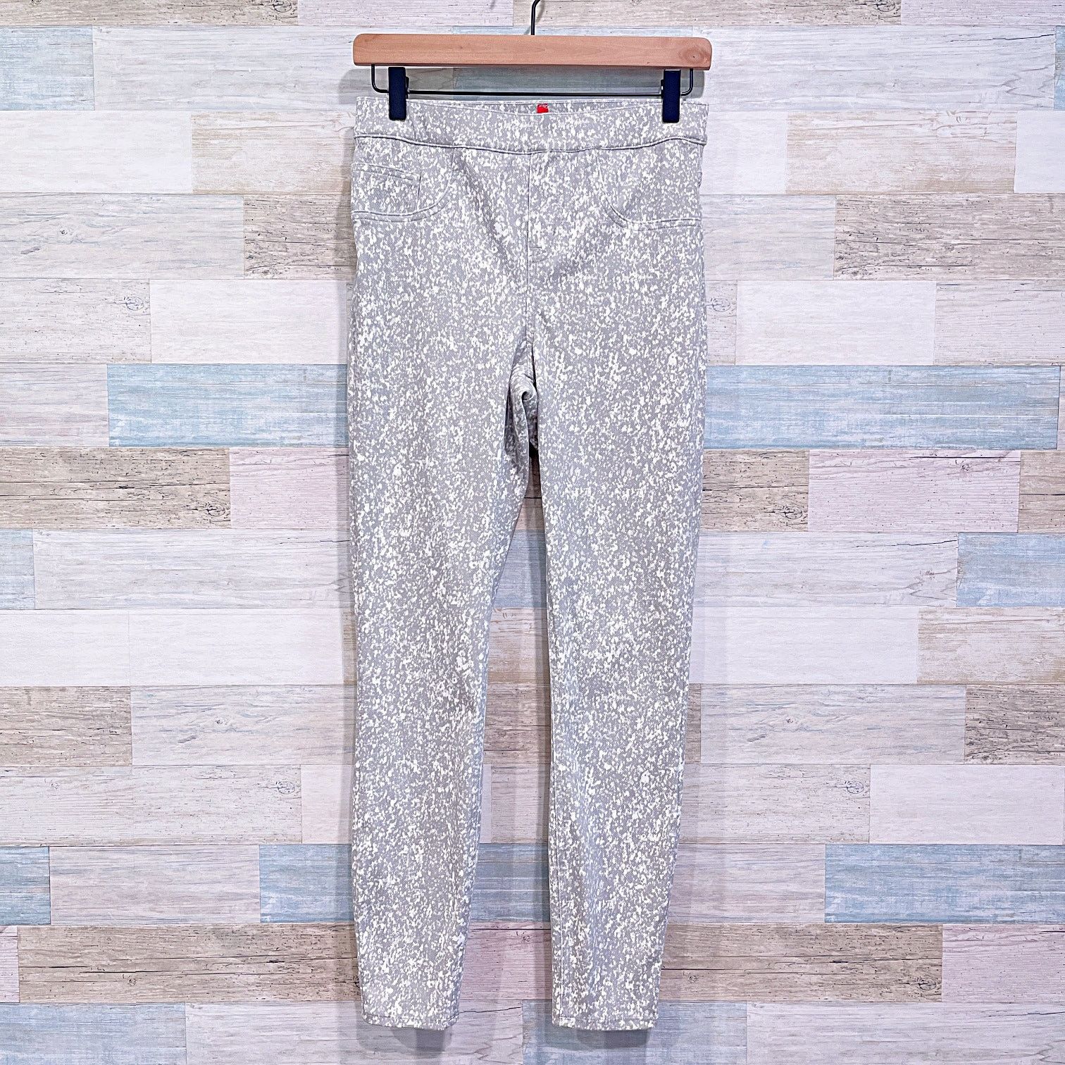 Other SPANX Jean-Ish Ankle Leggings Gray Sparkle High Rise Small Size 28" / US 6 / IT 42 - 1 Thumbnail