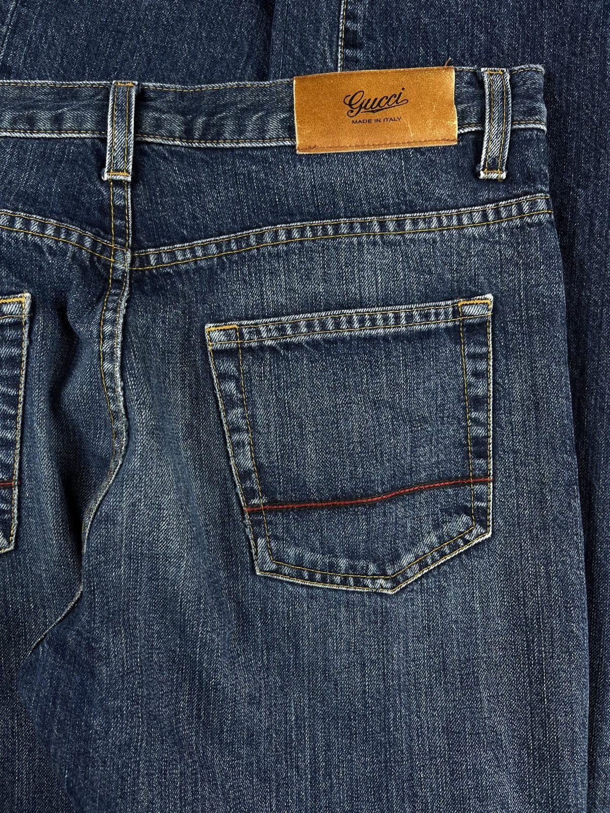 Gucci Gucci Tom Ford Vintage Faded Blue Denim Jeans Size US 30 / EU 46 - 4 Thumbnail