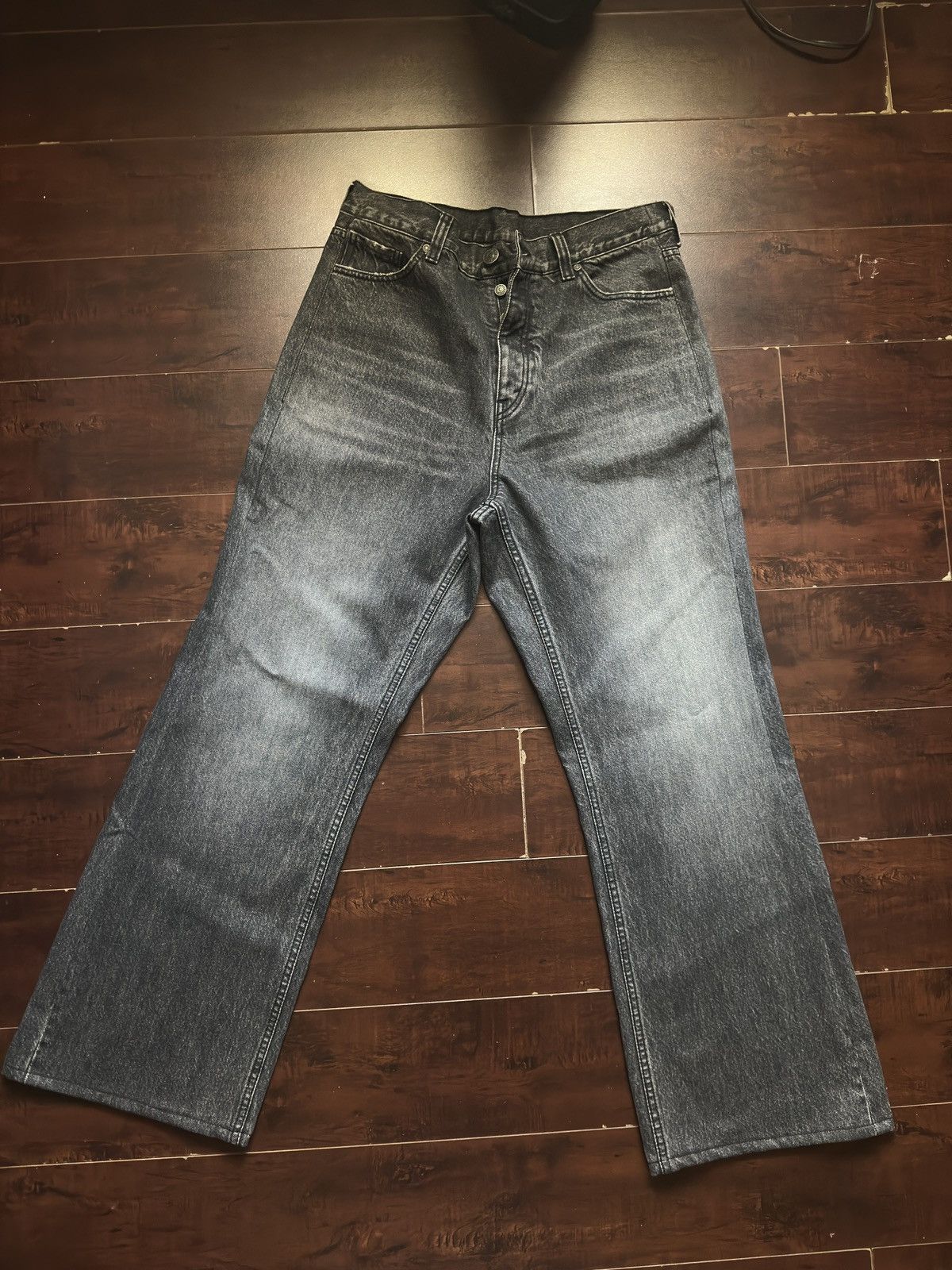 Other WATC STUDIO- BLACK LOOSE FIT JEANS Size US 32 / EU 48 - 1 Thumbnail