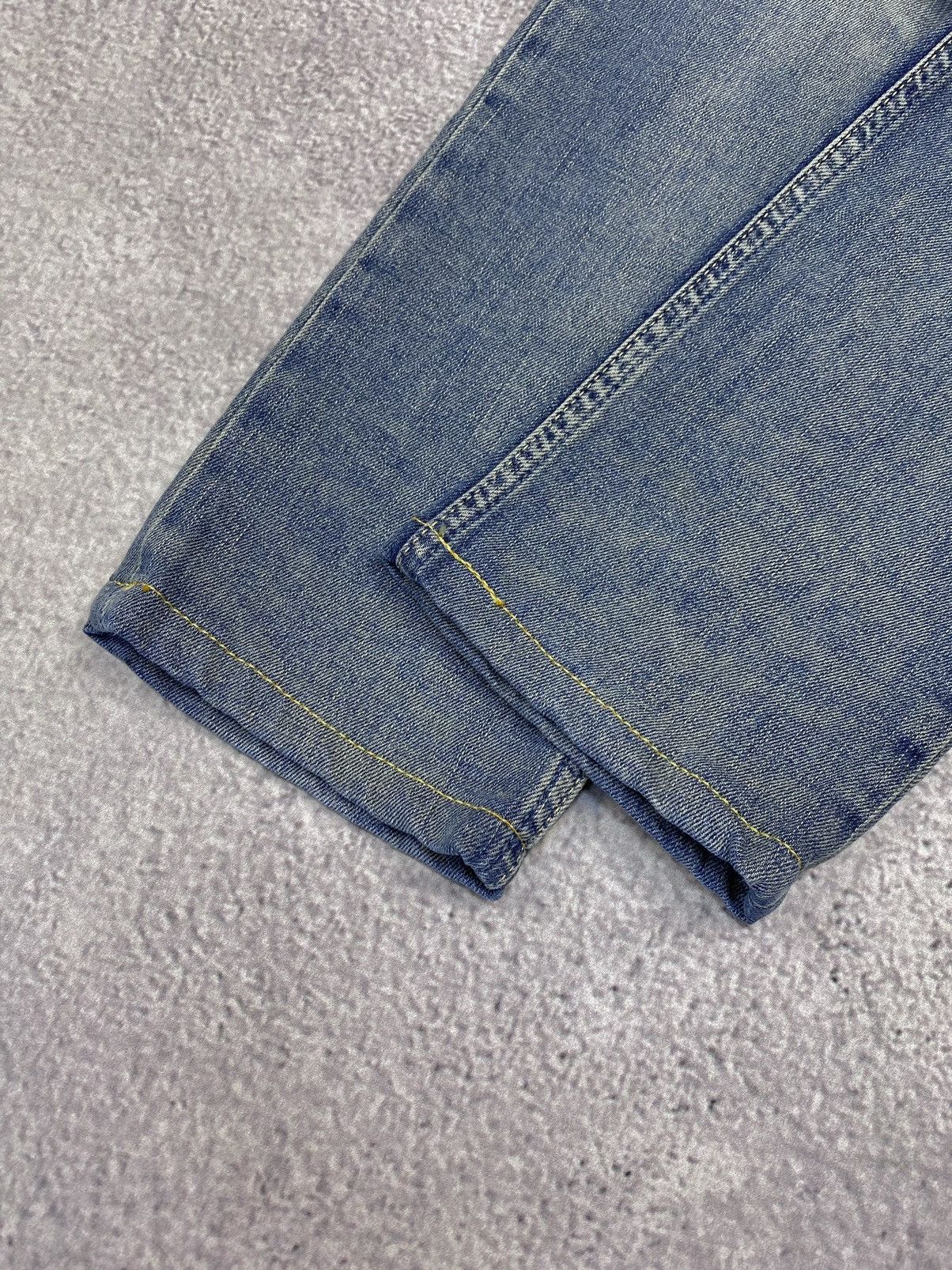 Allsaints AllSaints Dak Cigarette Blue Distressed Jeans Size US 30 / EU 46 - 3 Thumbnail