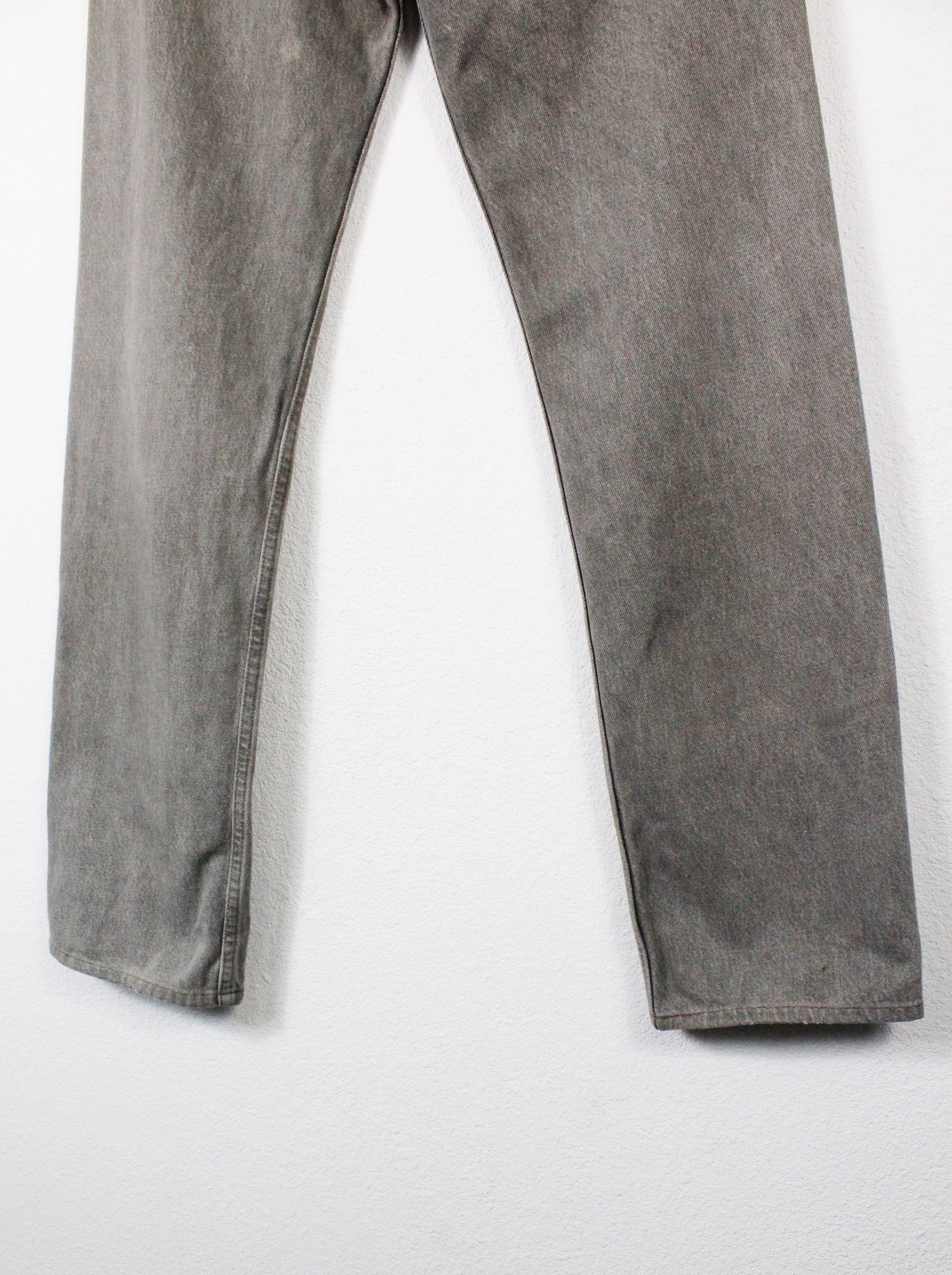 Levi's × Levi's Vintage Clothing × Vintage Vintage Levis 501 Gray Denim Jeans Pants Made in USA Size US 30 / EU 46 - 7 Thumbnail