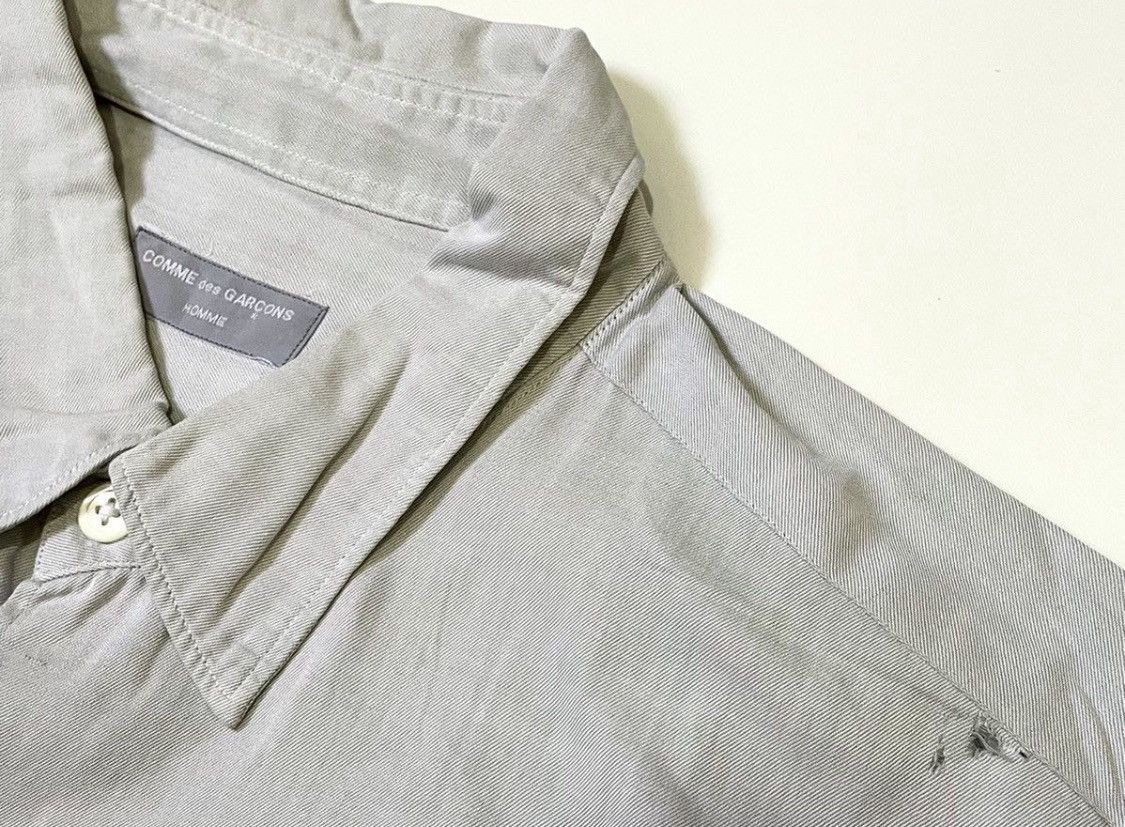 Comme des Garcons Vintage cdg homme light grey button up Size US XL / EU 56 / 4 - 3 Thumbnail