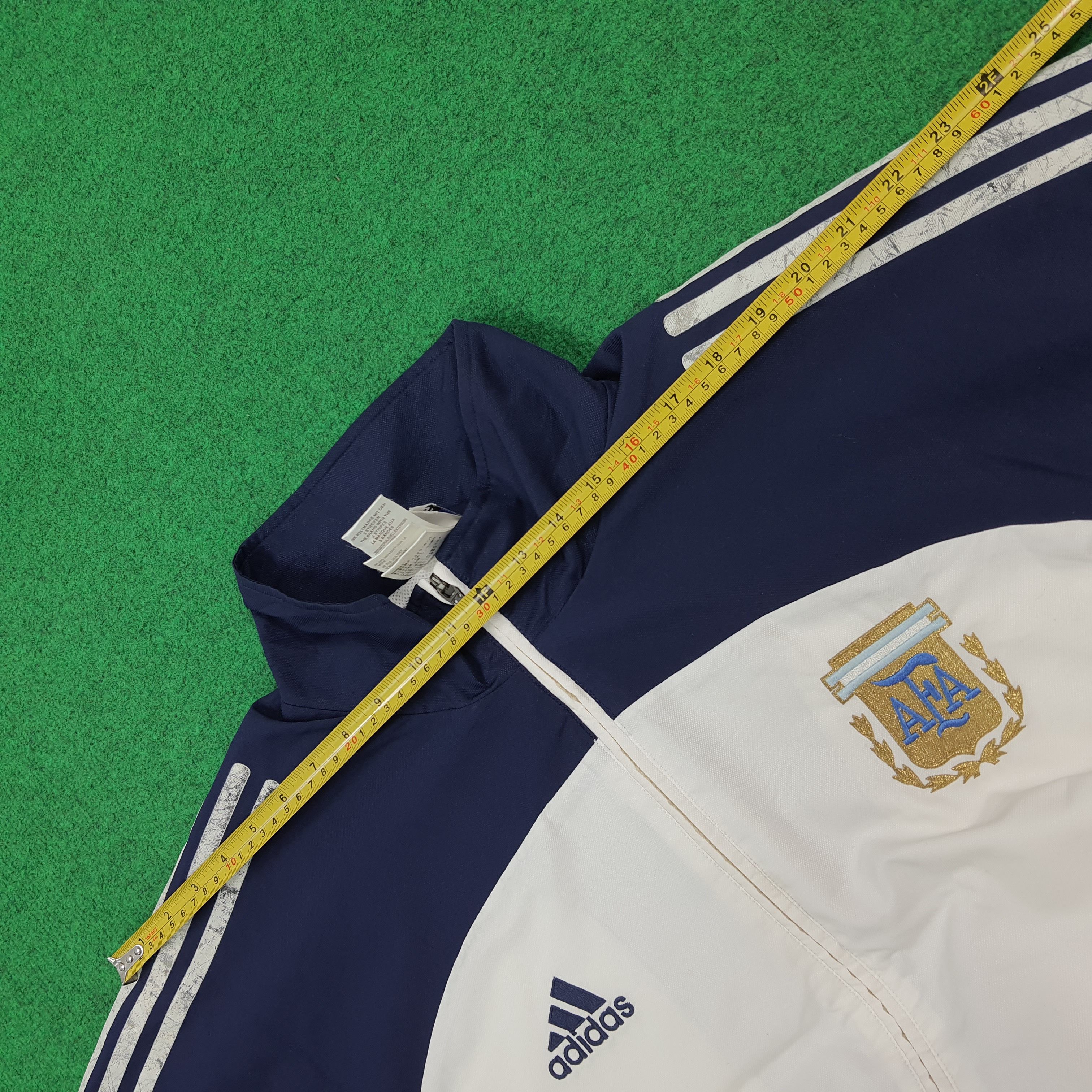 Adidas Vintage 2002 Argentina AFA Adidas Training Jacket C306N3 Size US XL / EU 56 / 4 - 14 Thumbnail