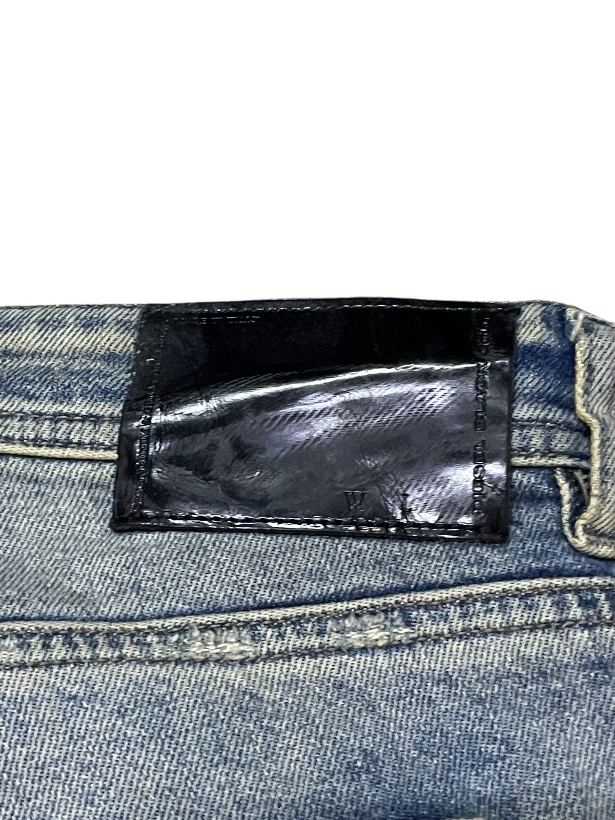 Diesel × Diesel Black Gold Diesel Black Gold Stacked Distressed Heavy Stitched Jeans Size US 34 / EU 50 - 23 Thumbnail