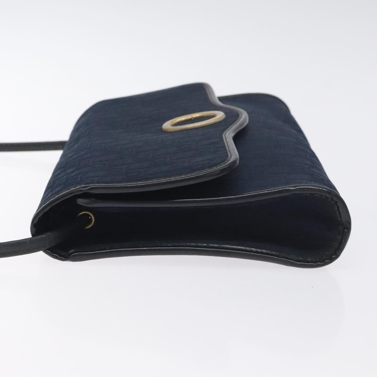 Dior DIOR Trotter Canvas Shoulder Bag Navy Size ONE SIZE - 5 Thumbnail