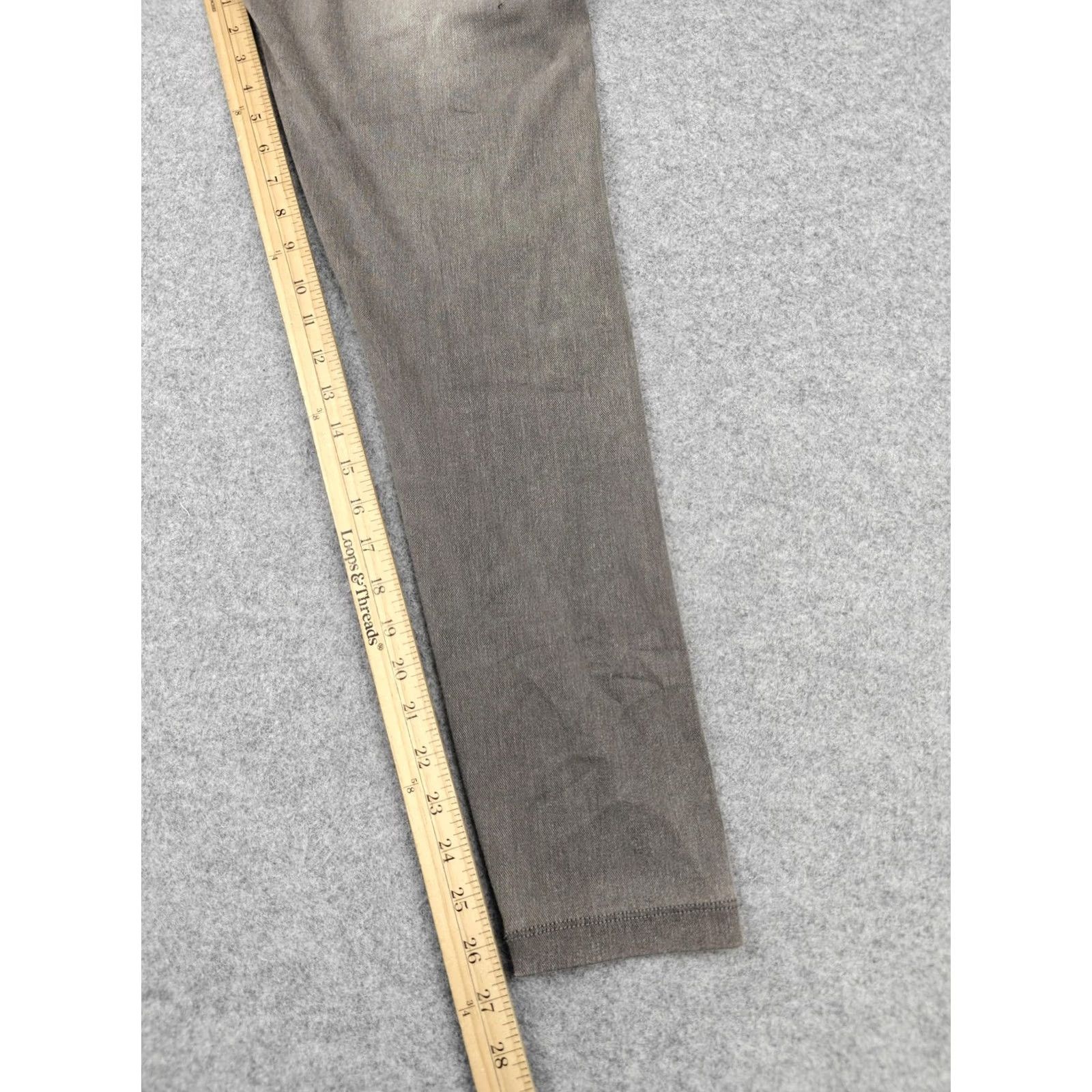 Soft Surroundings Soft Surroundings Leggings Womens Small Gray High Rise Pull On Stretch Pants Size 28" / US 6 / IT 42 - 5 Thumbnail