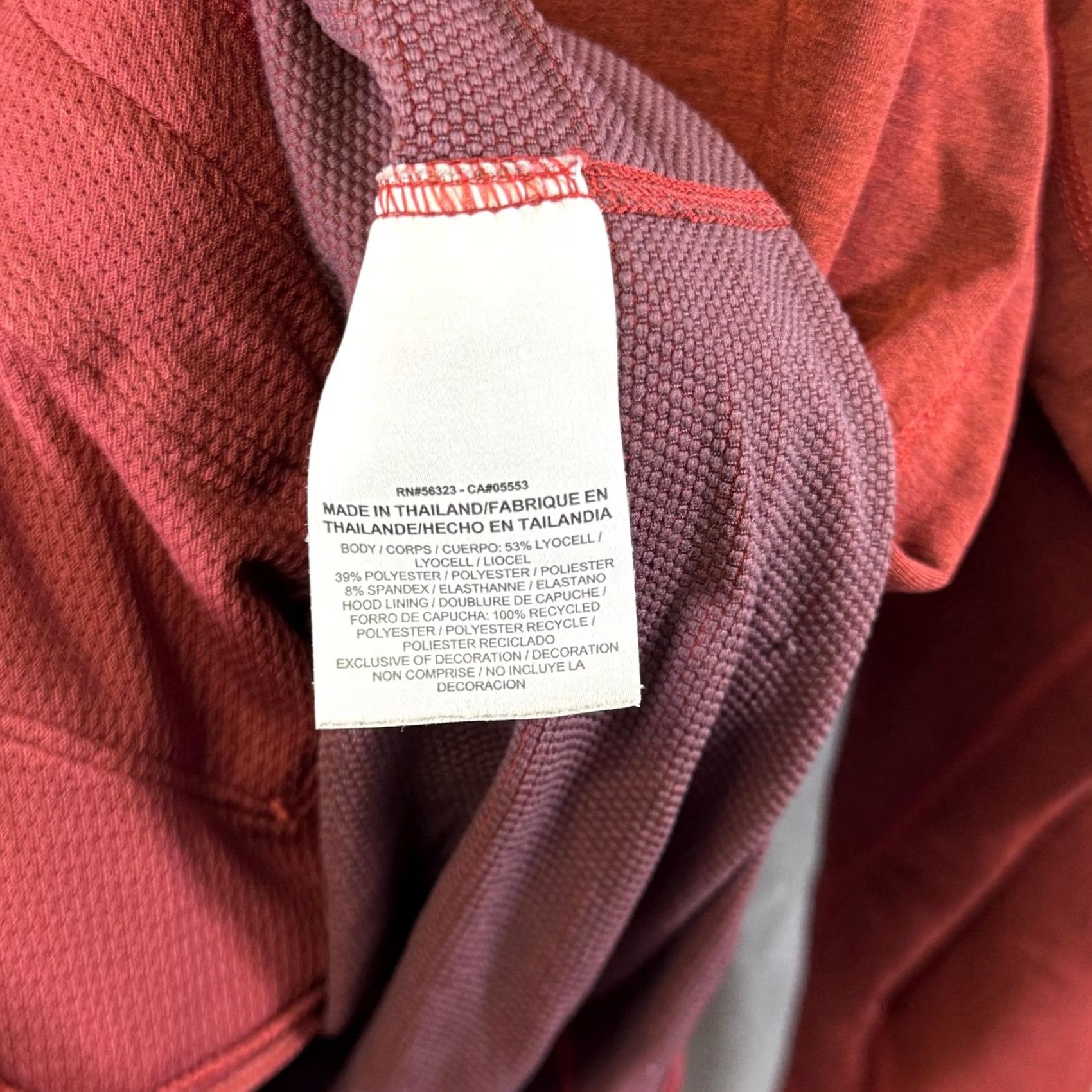 Nike Nike Dri-FIT Running Jacket Women’s Large Red Full Zip Hooded Lightweight 598241-608 Size L / US 10 / IT 46 - 5 Thumbnail