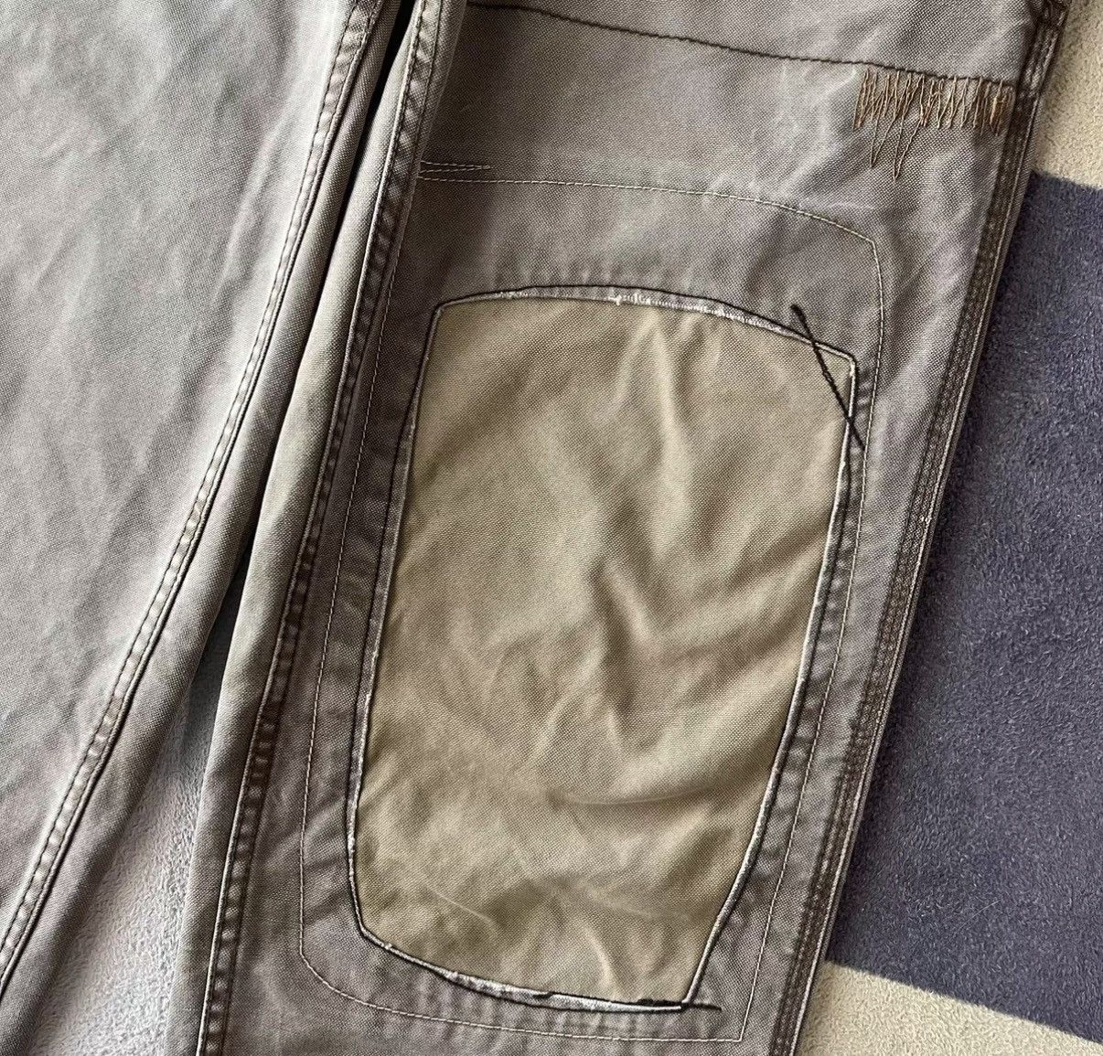 Polo Ralph Lauren Ralph Lauren Patchwork Canvas Cargo Pants - Polo RL K22 Size US 30 / EU 46 - 4 Thumbnail