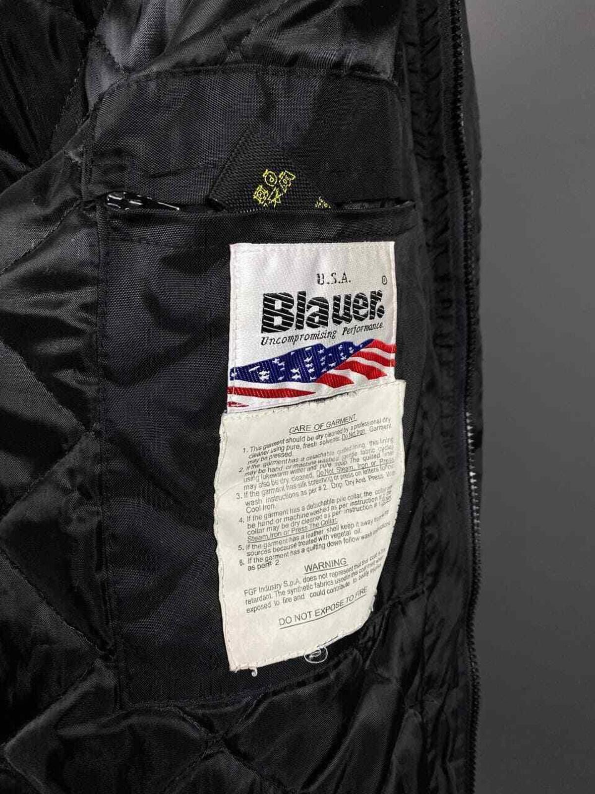Eddie Bauer Ladies Blauer USA Black Full Zip Nylon Jacket Size M Size M / US 6-8 / IT 42-44 - 11 Thumbnail