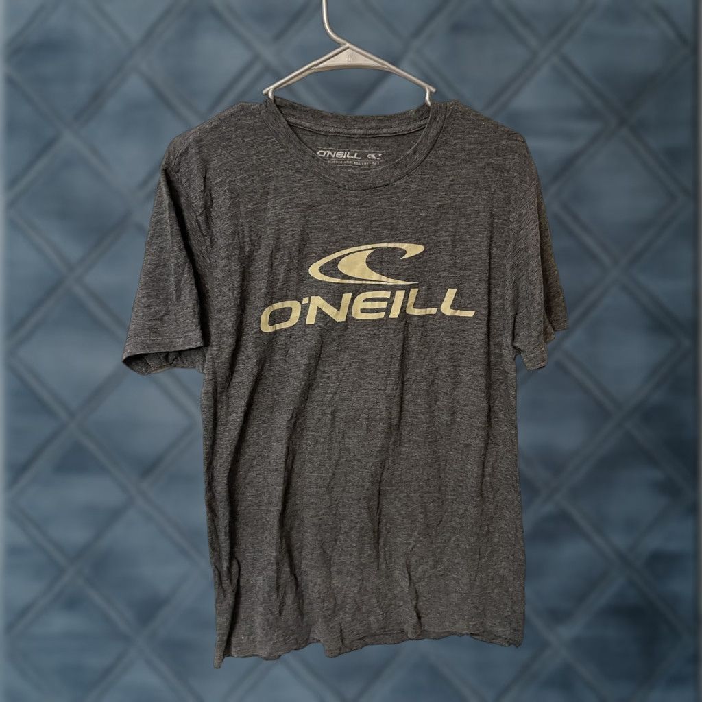 O'Neill O'Neill Graphic Tee Men's M Short Sleeve Crew Neck Gray Logo T-Shirt Regular Fit Size US M / EU 48-50 / 2 - 1 Thumbnail
