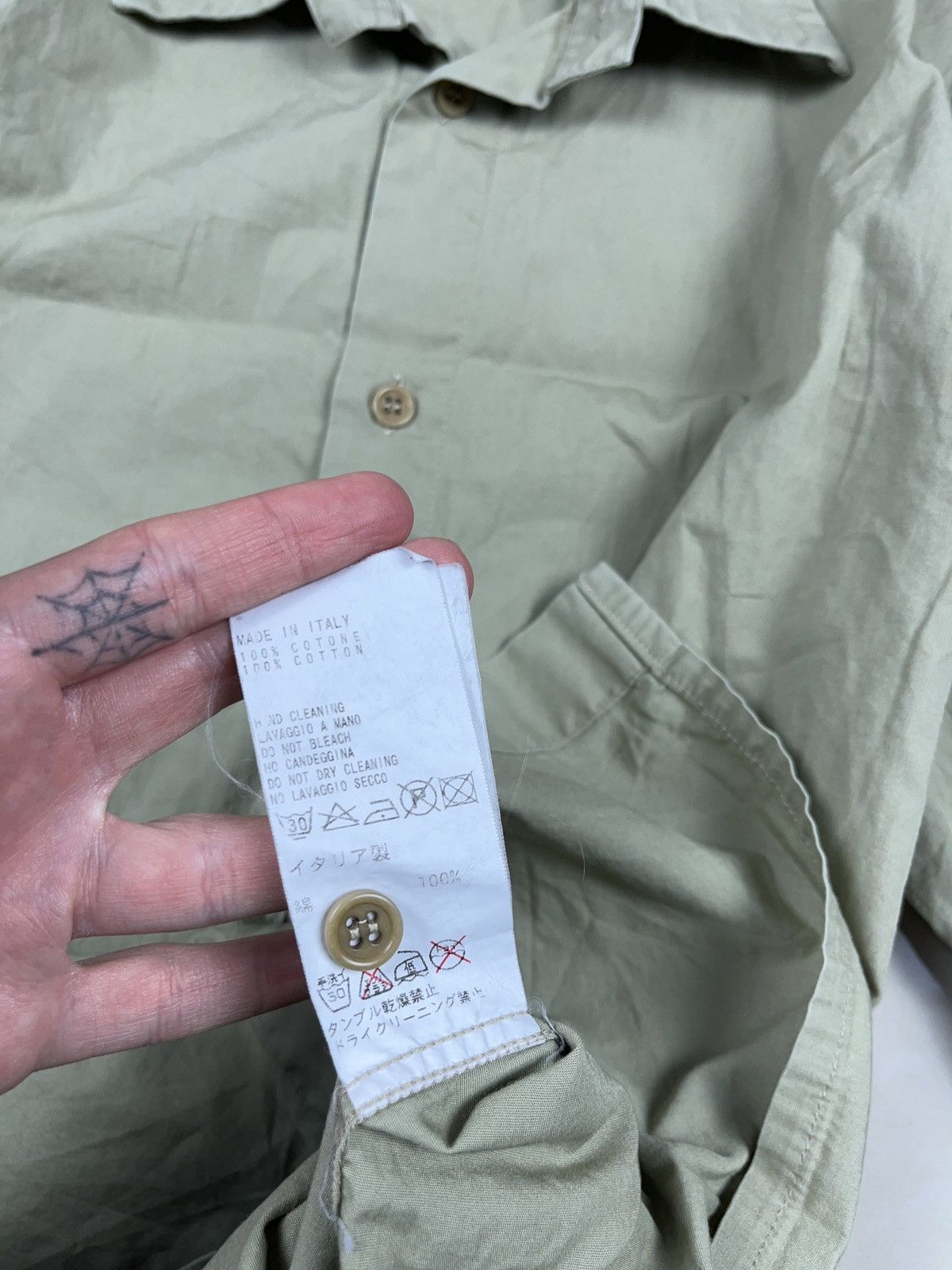 Dirk Bikkembergs ➕ vintage 90s Dirk Bikkembergs big logo archive shirt Size US M / EU 48-50 / 2 - 5 Thumbnail