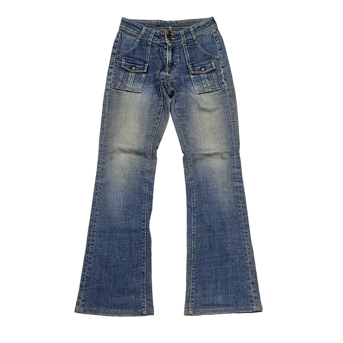 Japanese Brand × Jean Japanese Brand Bootcut Bush Pants Size US 28 / EU 44 - 1 Thumbnail