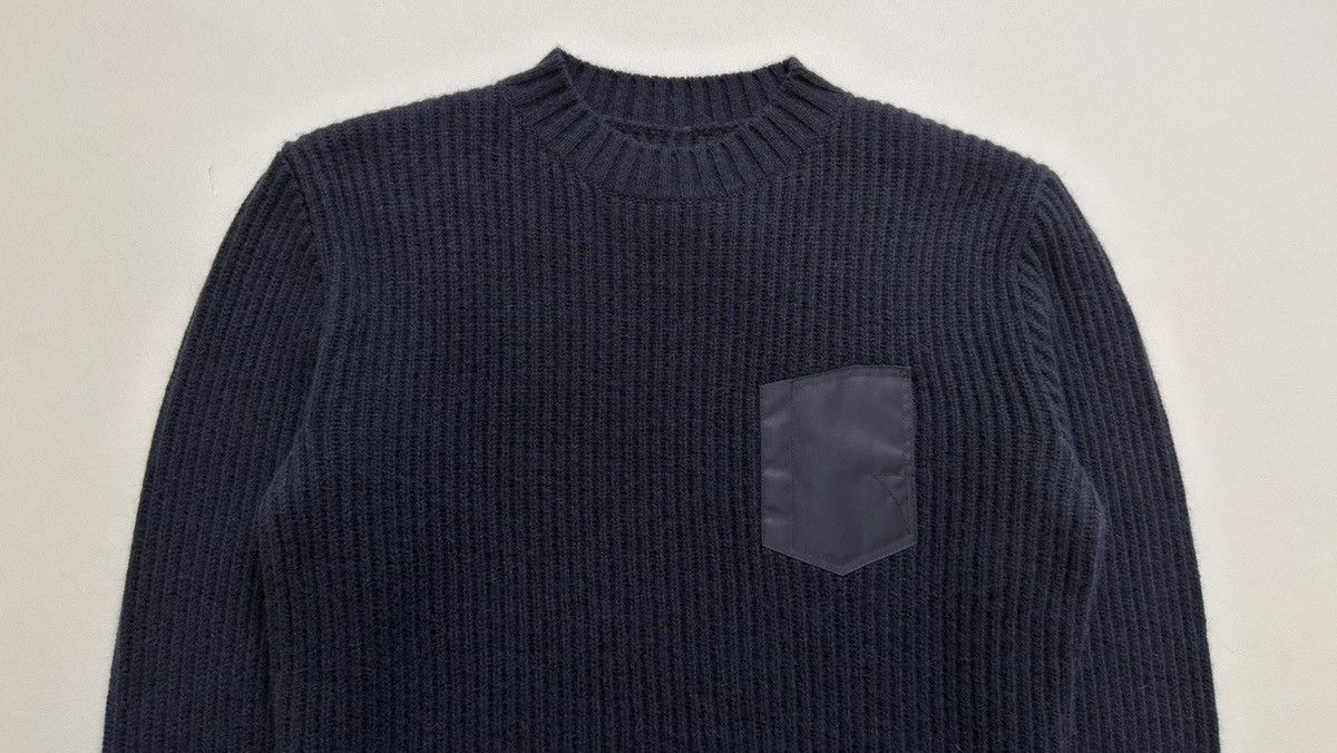 Maison Margiela A/W 21 Ribbed Wool ‘Officer’ Sweater Size US XL / EU 56 / 4 - 3 Thumbnail