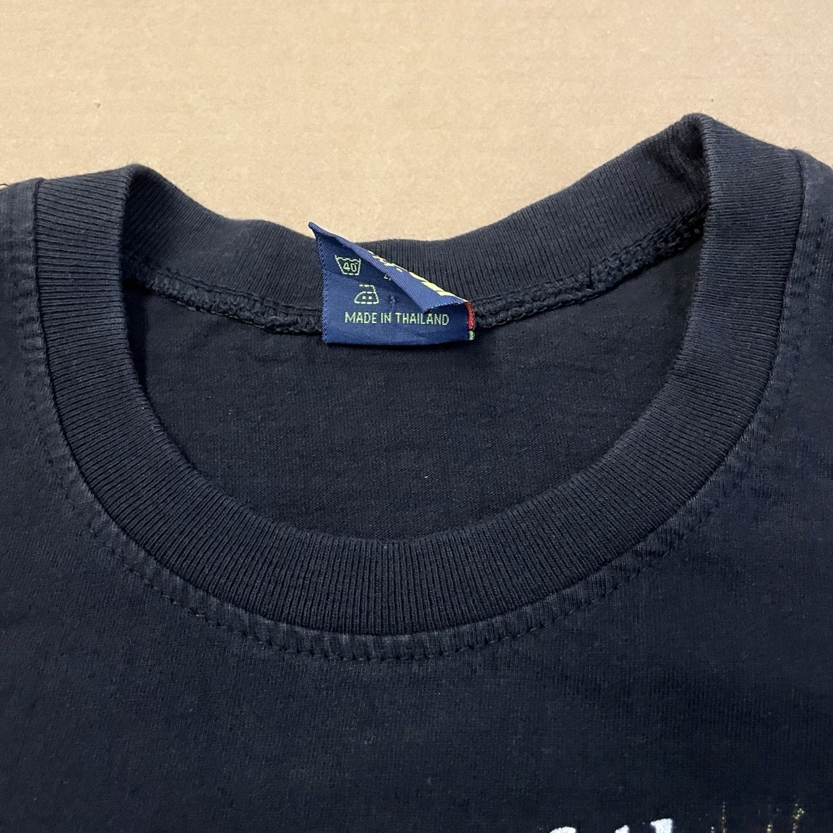 Vintage Joligolf Chiang Mai Thailand Shirt Adult Small Black Elephant Y2K AOP Tee Mens Size US S / EU 44-46 / 1 - 6 Thumbnail