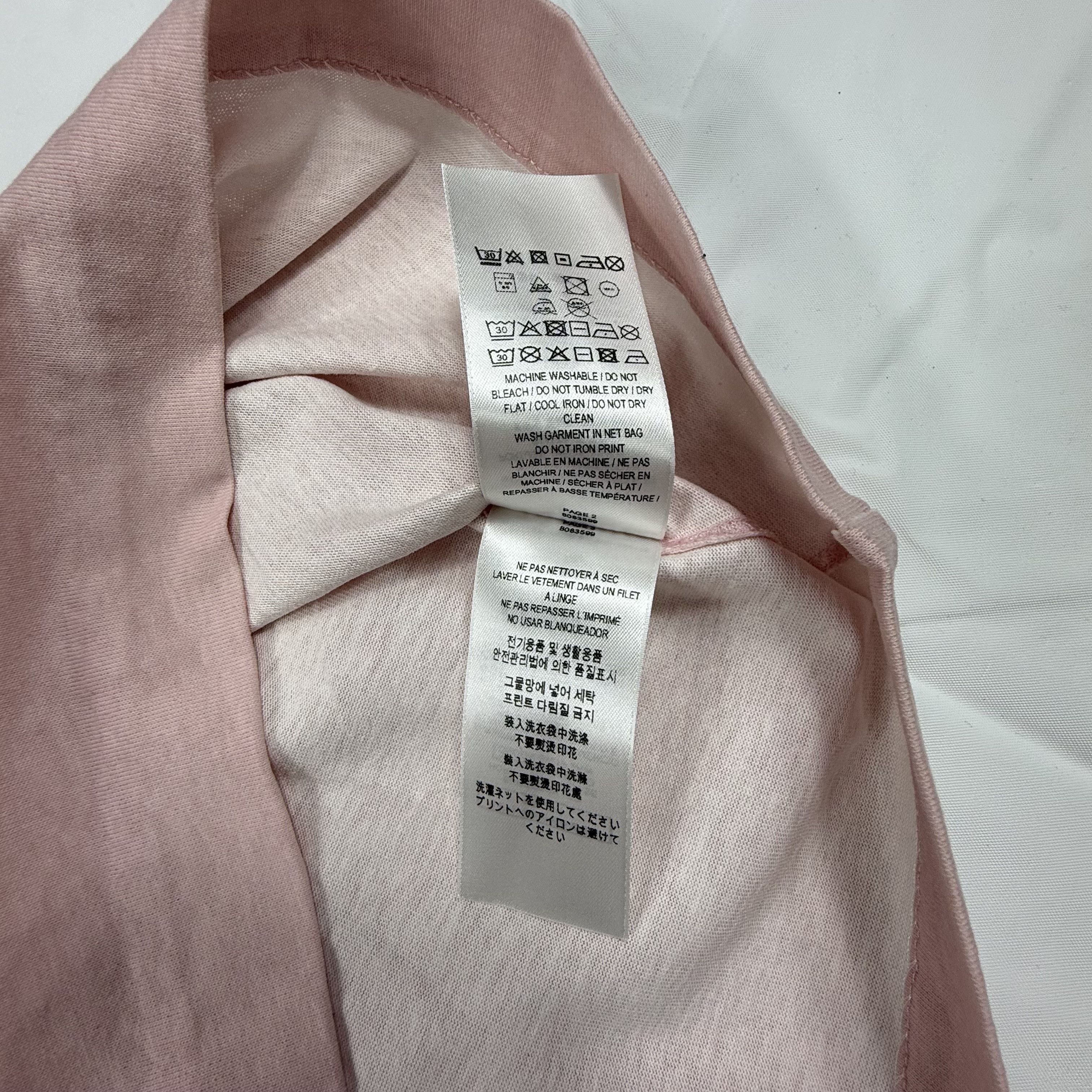 Burberry Burberry Mens Millepoint T-Shirt Pink Equestrian Knight Size US XS / EU 42 / 0 - 6 Thumbnail