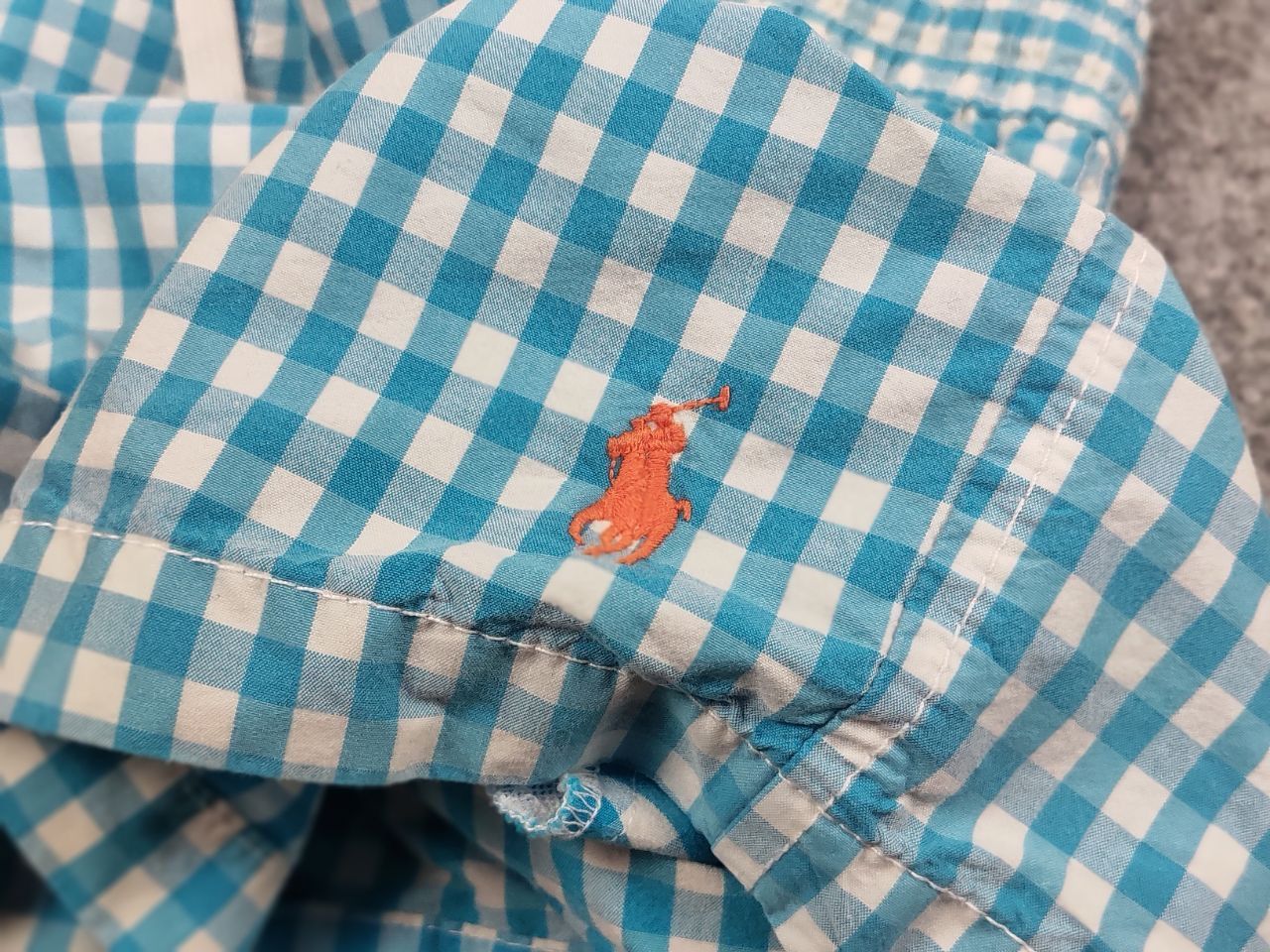 Polo Ralph Lauren Vintage Polo Ralph Lauren Blue checkered Cotton Blend Shorts Size US 32 / EU 48 - 13 Thumbnail