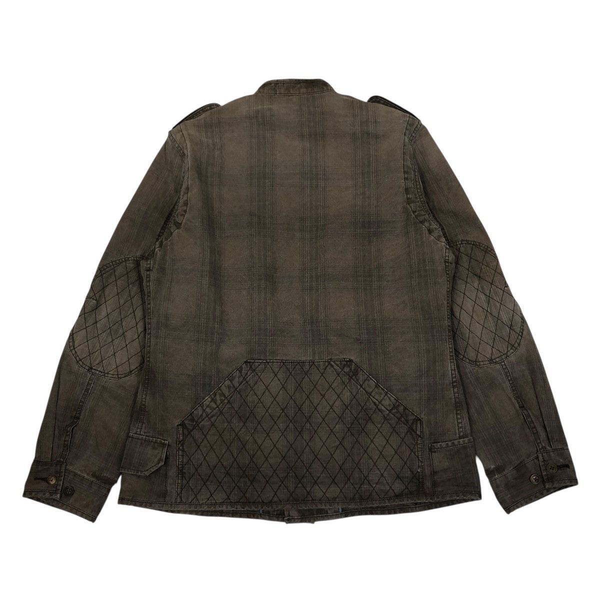 Hysteric Glamour 🔥VINTAGE BIKER JACKET CARGO POCKET PATCH WORK R.NEWBOLD Size US L / EU 52-54 / 3 - 2 Thumbnail