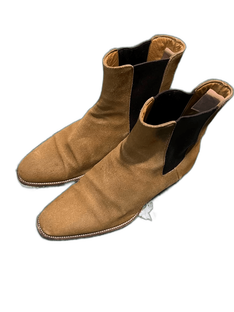 Yves Saint Laurent saint laurent chelsea brown boots Size US 10 / EU 43 - 1 Thumbnail