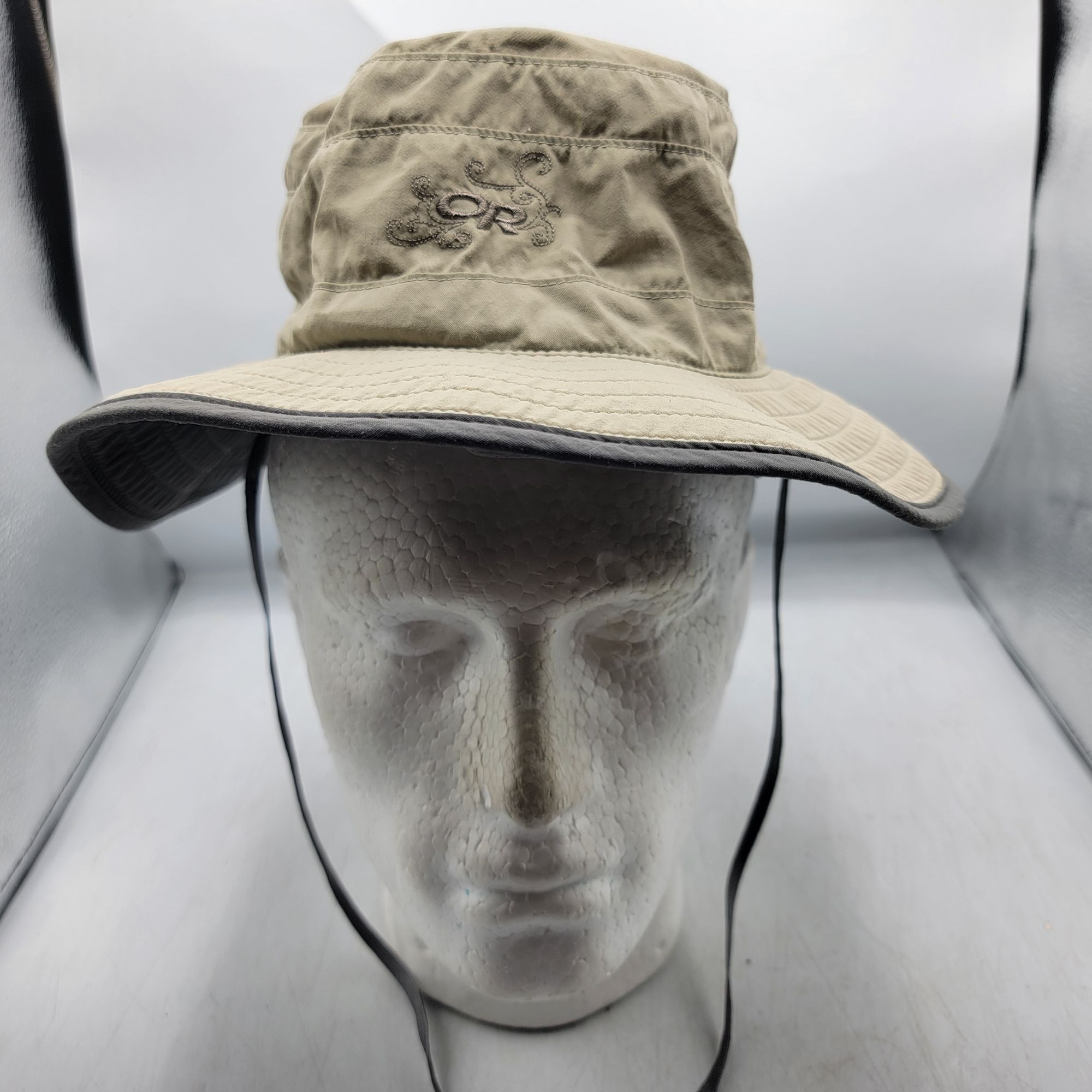 Outdoor Research Outdoor Research Beige Sun Hat Camping Hiking Wide Brim Adju Size ONE SIZE - 1 Thumbnail