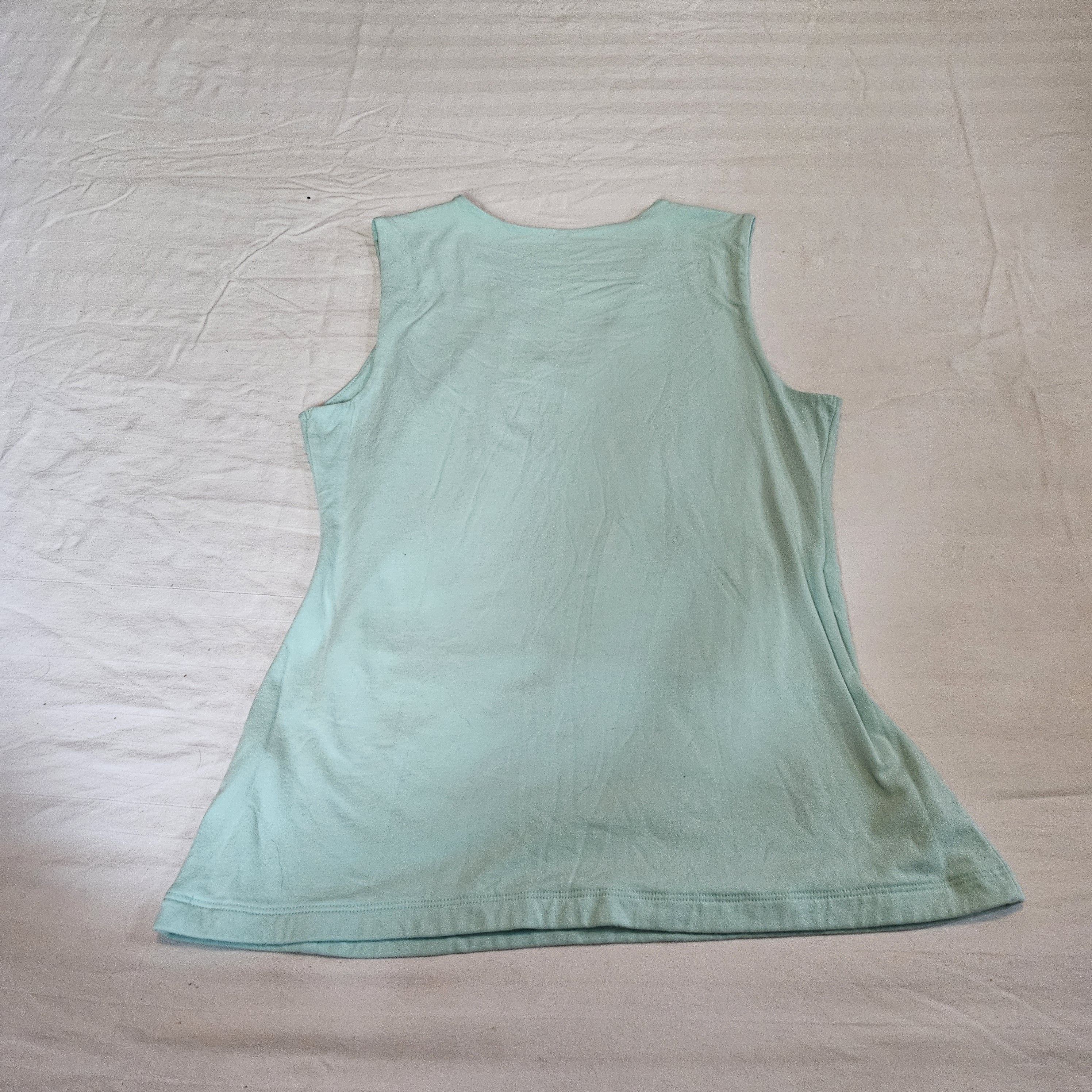 Soft Surroundings Soft Surroundings Woman's Tank top size M Turquoise Size M / US 6-8 / IT 42-44 - 2 Thumbnail