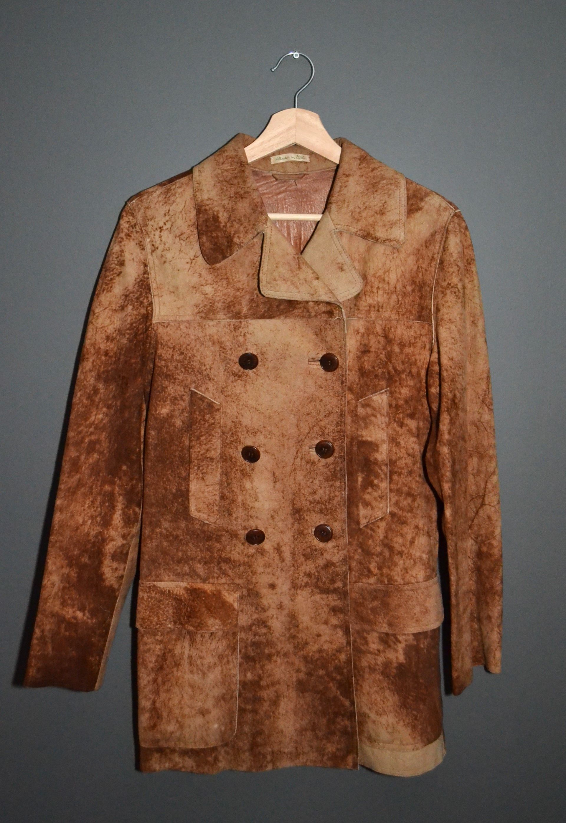 Jean Paul Gaultier Jean Paul Gaultier 1990s Leather Suit Jacket Pants 42 44 Size M / US 6-8 / IT 42-44 - 4 Thumbnail