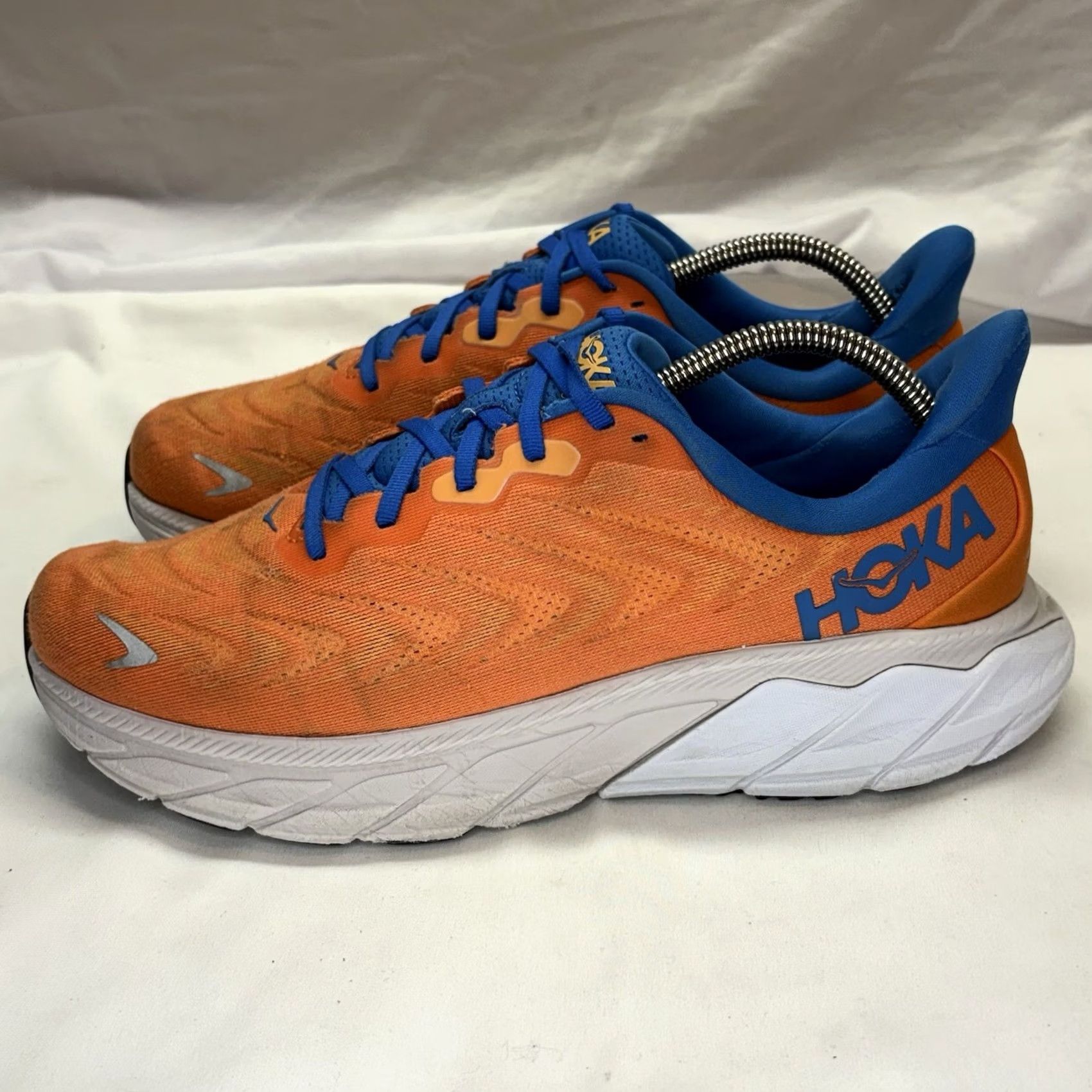 Vintage Hoka One One Arahi 6 Running Shoes Men's US 9.5 Orange Blue Walking Sneakers Size US 10 / EU 43 - 4 Thumbnail