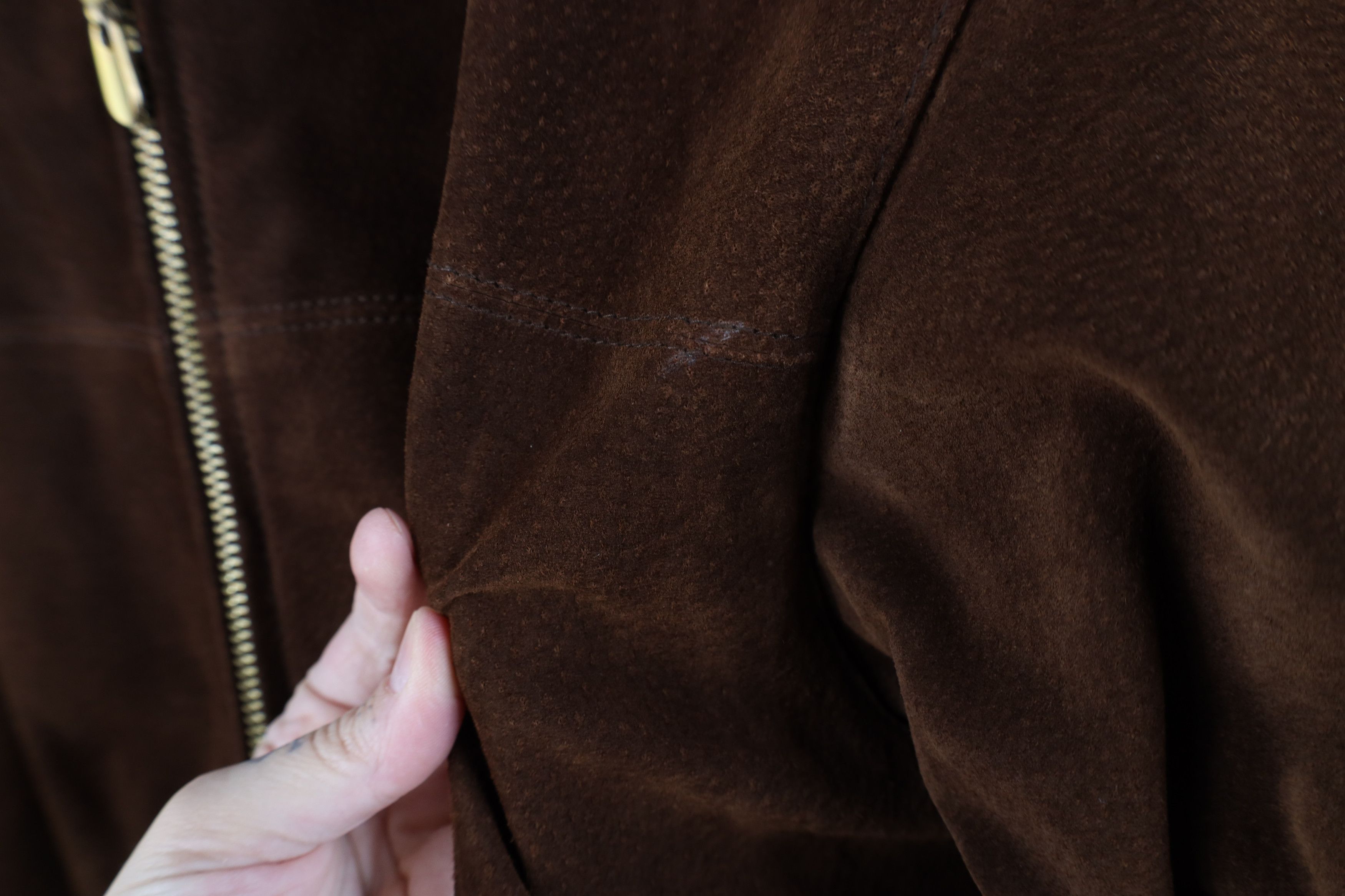 Vintage Vintage 90s Streetwear Reversible Leather Faux Fur Jacket Size L / US 10 / IT 46 - 6 Thumbnail