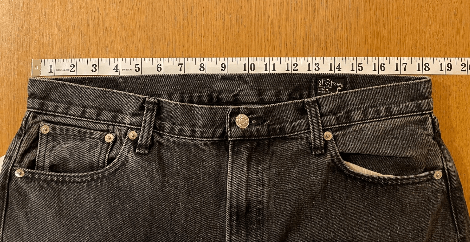 Orslow orSlow 107 Black Stone Denim Jeans Size 5 (36") Size US 36 / EU 52 - 6 Thumbnail