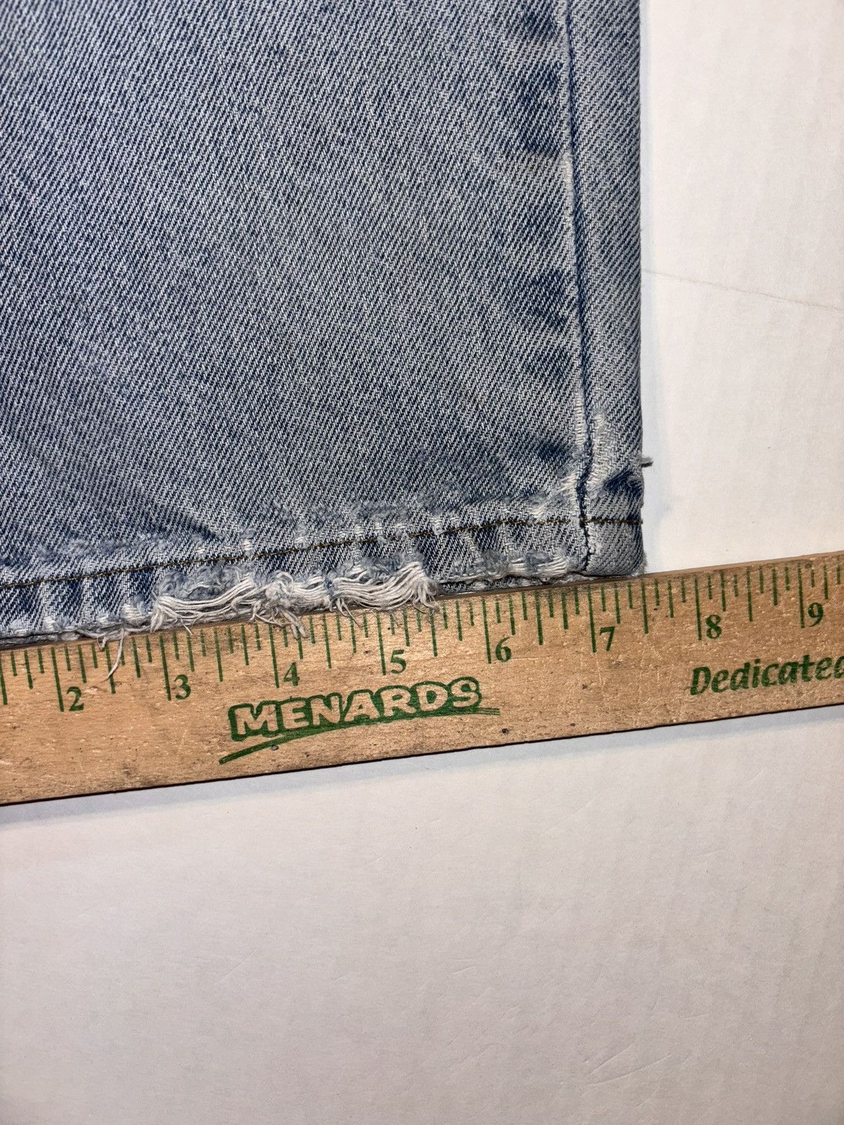 Carhartt Vtg Carhartt B17 Relaxed Fit Light Wash Jeans Workwear 34x30 Size US 34 / EU 50 - 9 Thumbnail