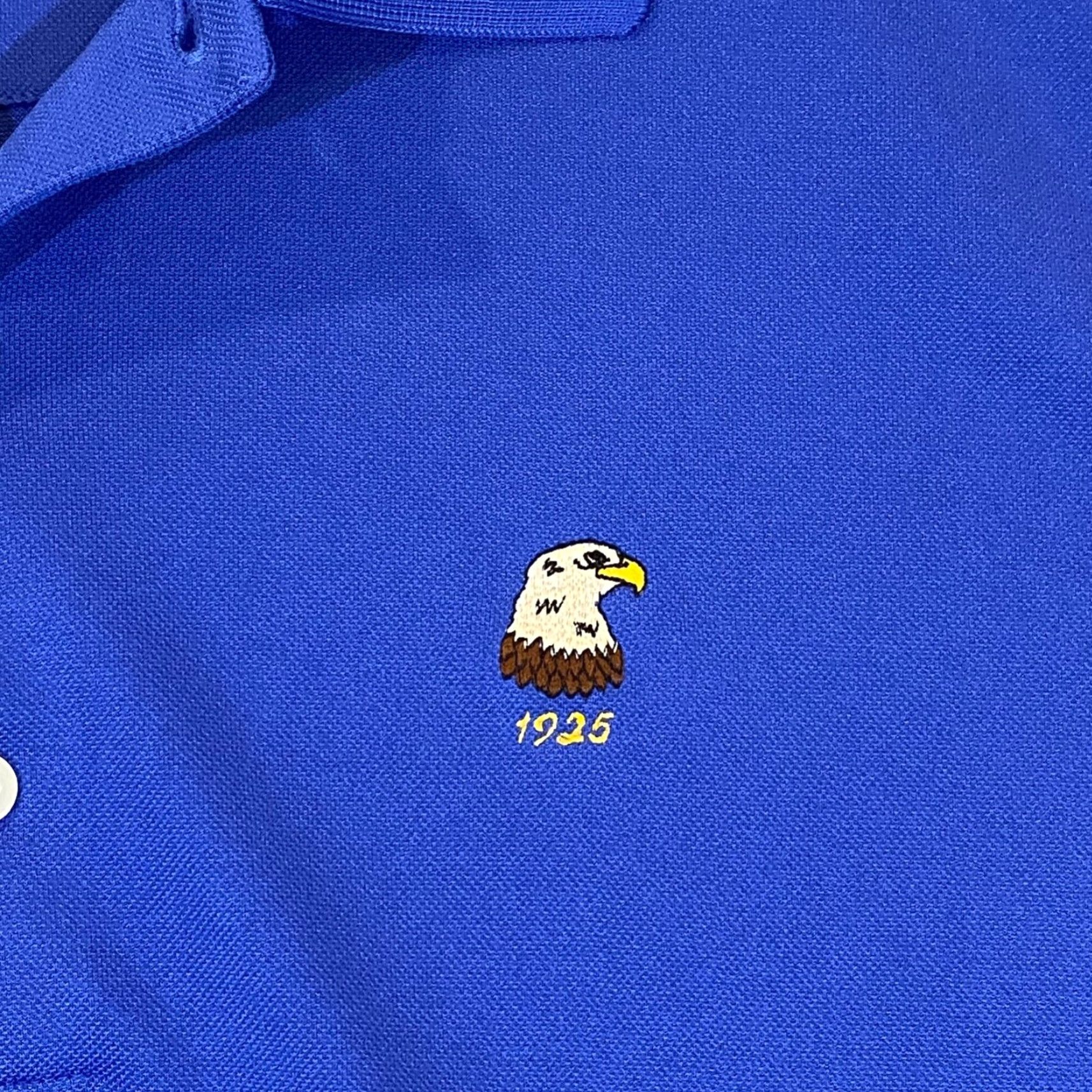 Vintage Donald Ross Polo Men Large Deep Blue Rehoboth Beach CC DE Performance Golf Shirt Size US L / EU 52-54 / 3 - 3 Thumbnail