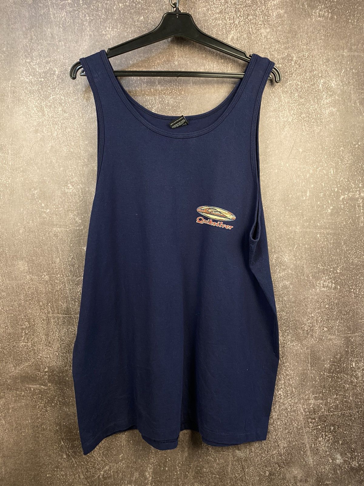 Quiksilver Y2K Faded Tank Top Quiksilver Vintage Tee Shirt Streetwear Size US L / EU 52-54 / 3 - 2 Thumbnail
