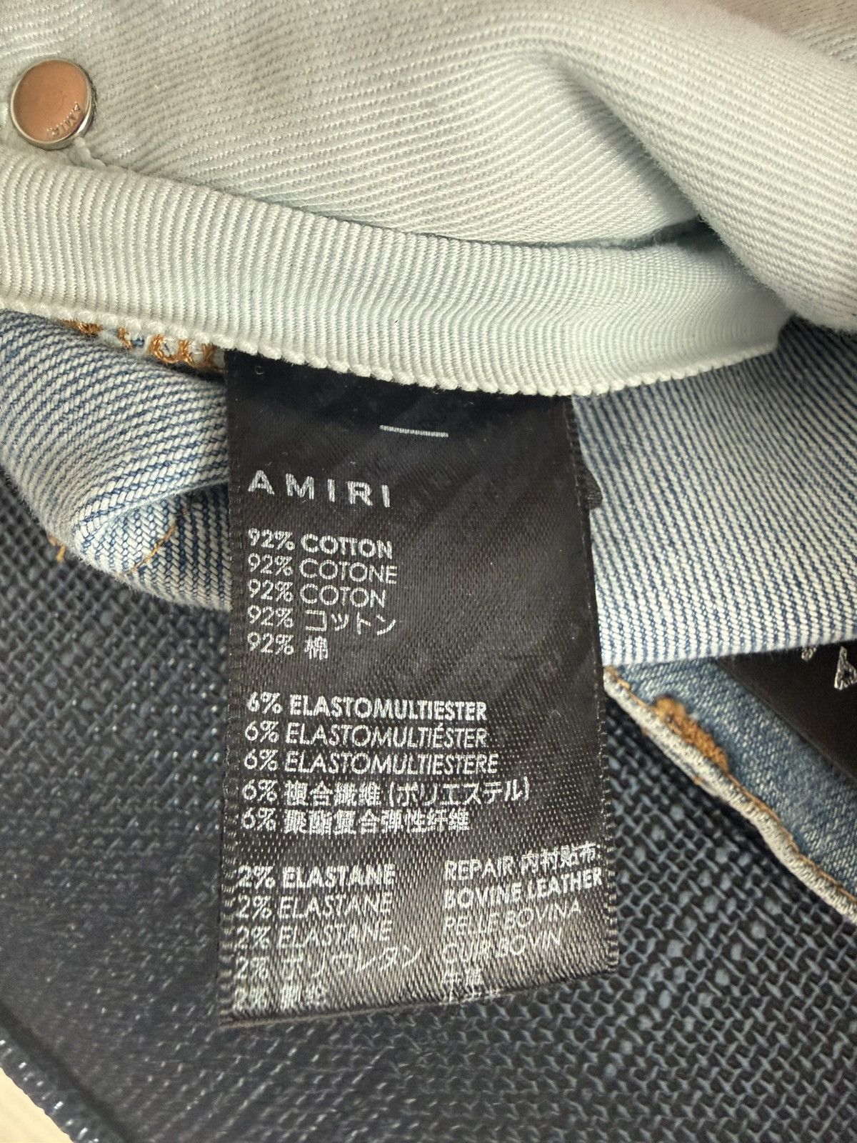 Amiri Brand New Authentic Amiri Men's Chemist Jeans Size US 34 / EU 50 - 15 Thumbnail