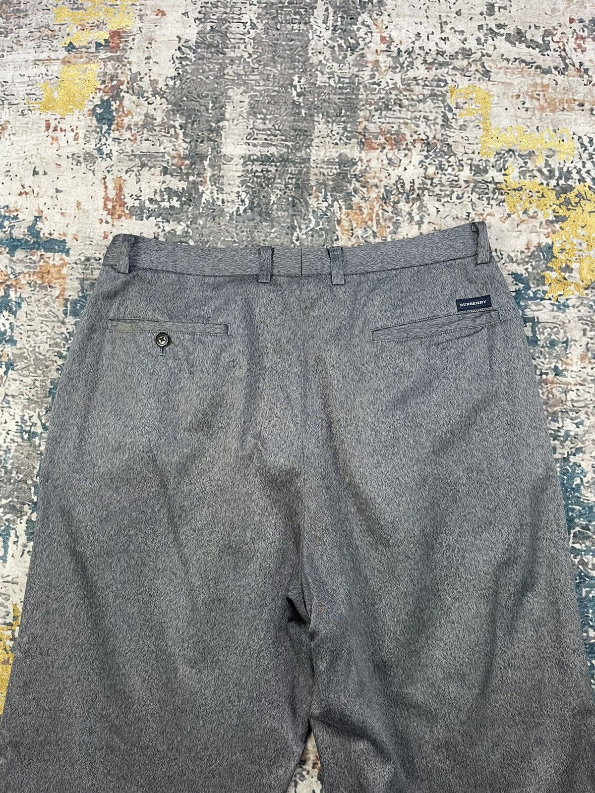 Burberry Burberry London Grey Business Formal Pants Size US 33 - 4 Thumbnail