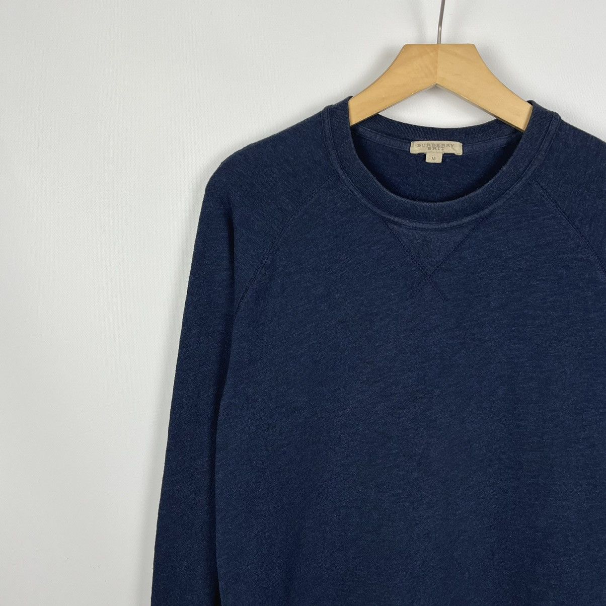 Burberry Luxury Burberry Brit Elbow Patch Checkered Sweater Size US M / EU 48-50 / 2 - 5 Thumbnail