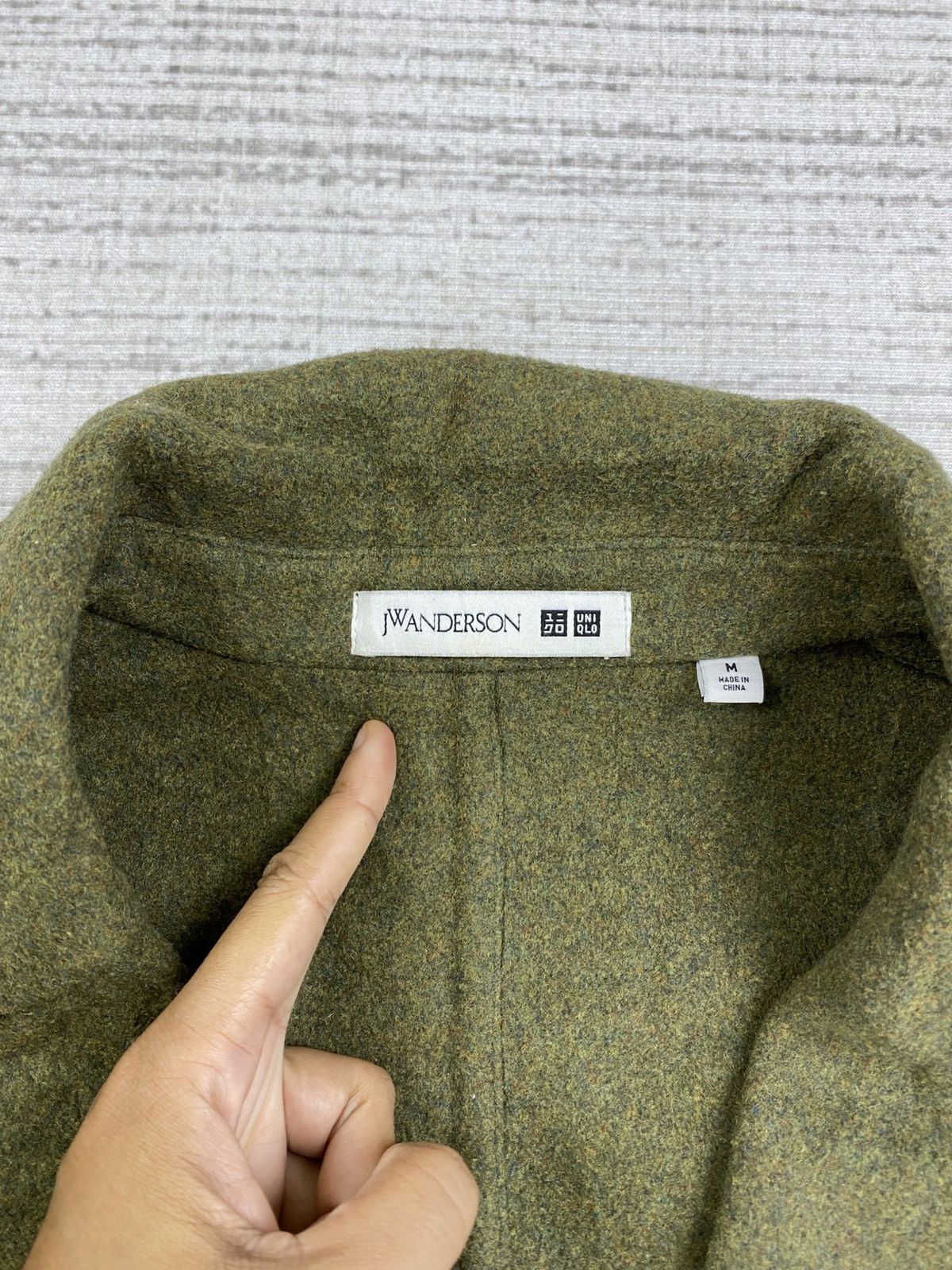 JW Anderson × Japanese Brand × Uniqlo Vintage Uniqlo X J.W.Anderson Japan Wool Overcoat Jacket Size US M / EU 48-50 / 2 - 8 Thumbnail